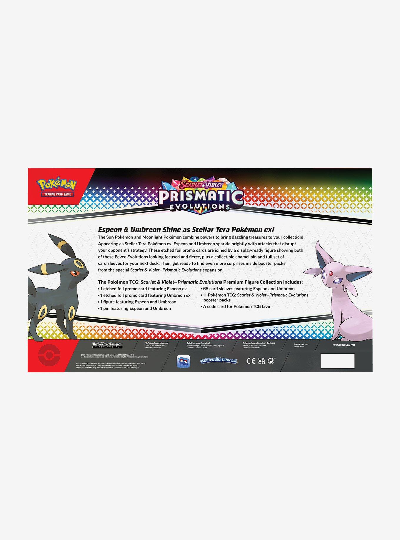 Pok&eacute;mon TCG: Scarlet & Violet - Prismatic Evolutions Premium Figure Collection, , alternate - view 3