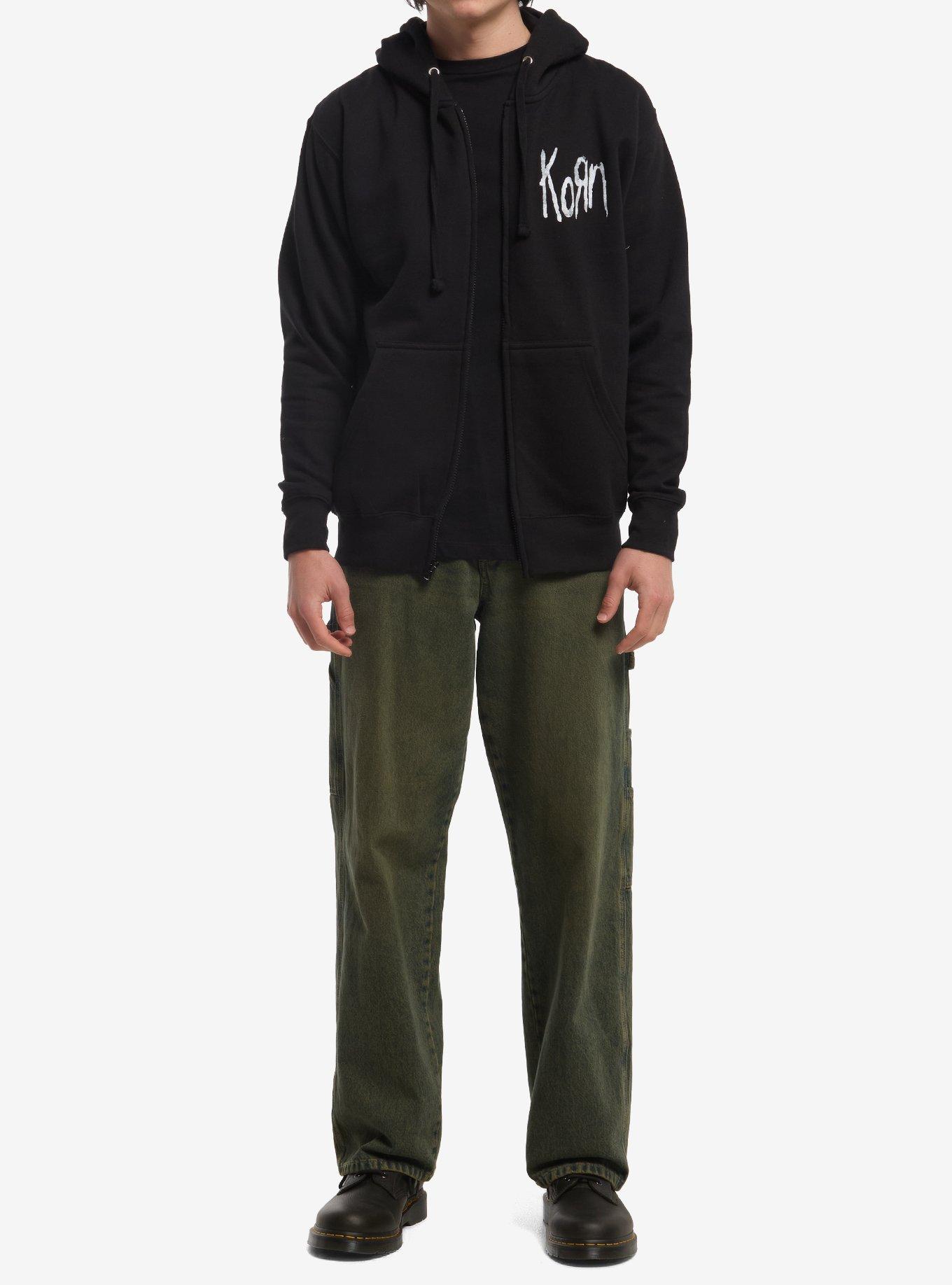 Korn Issues Doll Hoodie, BLACK, alternate