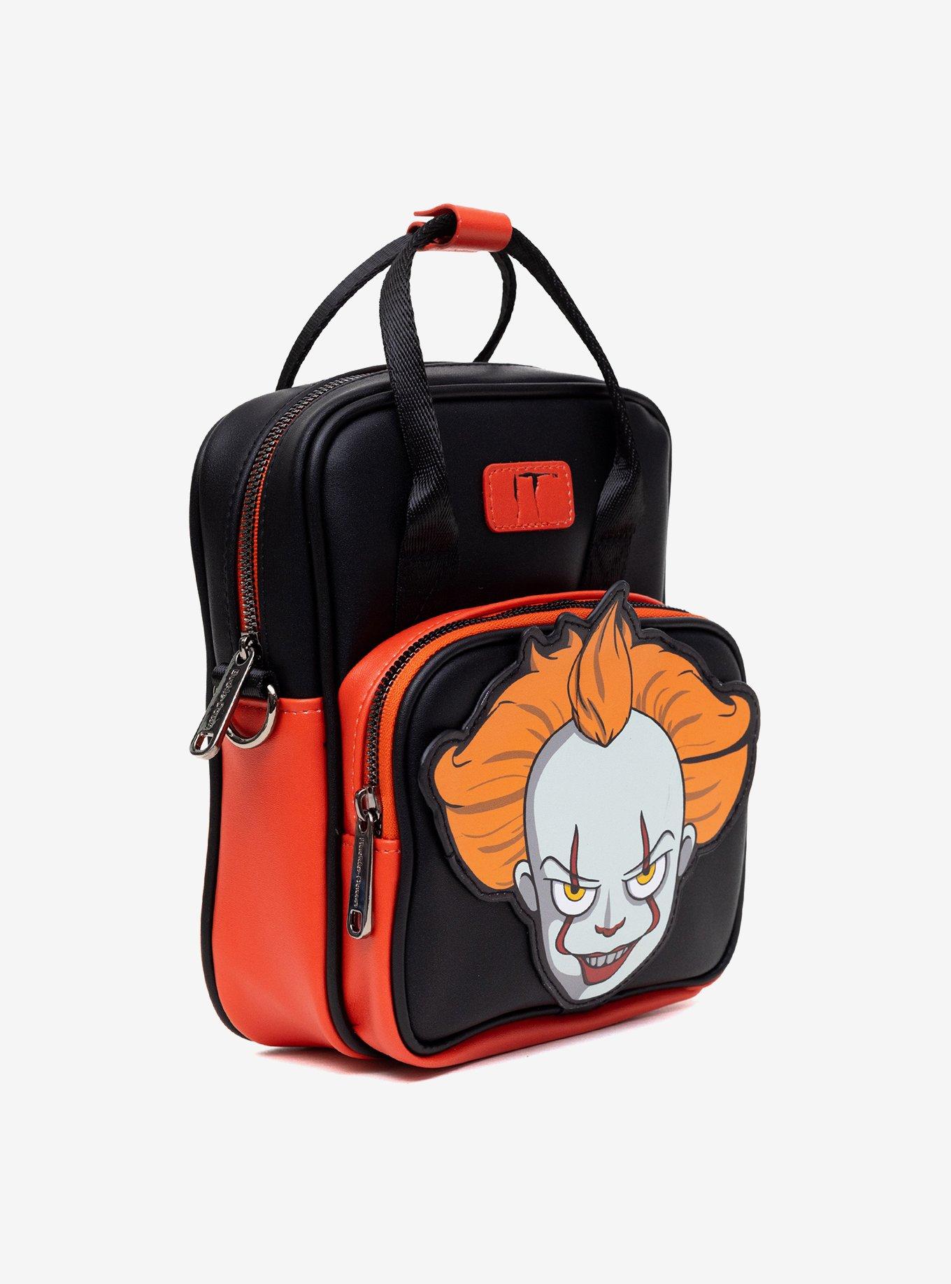 IT Pennywise Smiling Face Applique Crossbody Bag, , hi-res
