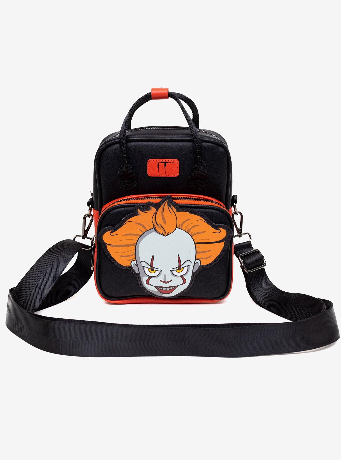 IT Pennywise Smiling Face Applique Crossbody Bag, , alternate