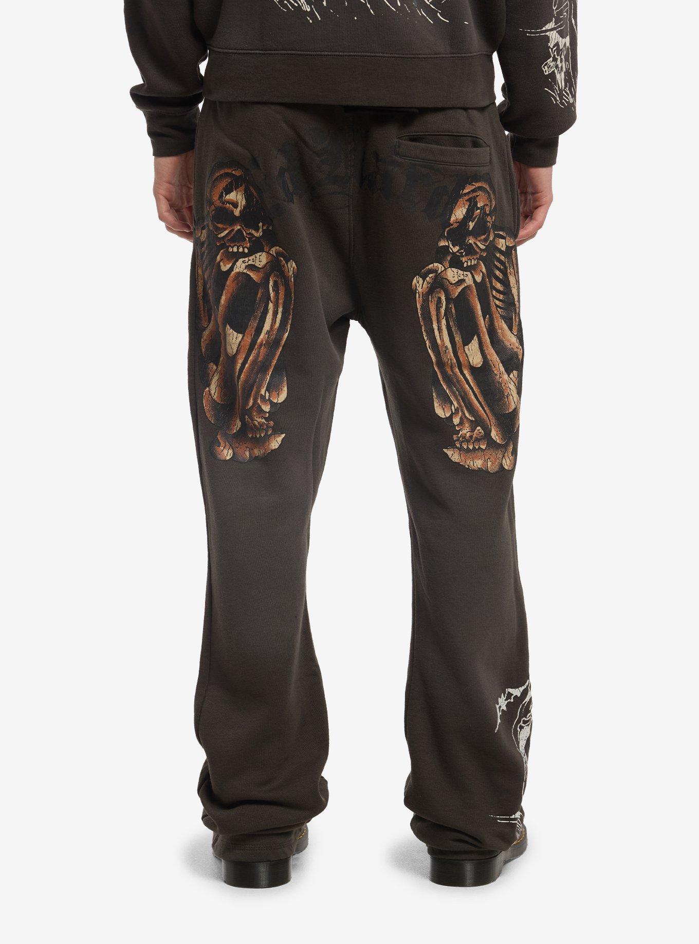 Ed Hardy Skeleton Reaper Lounge Pants, , hi-res