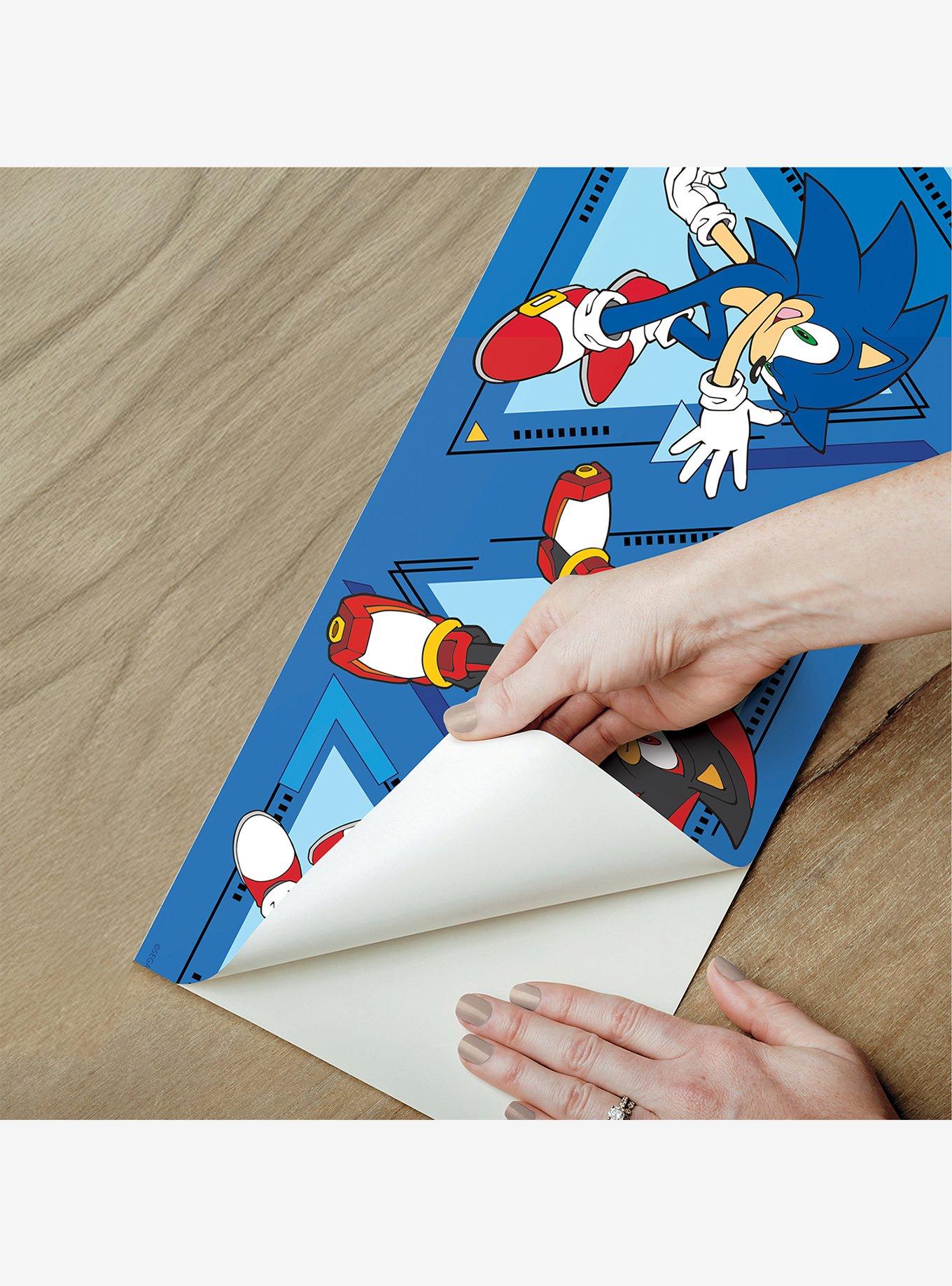 Sonic The Hedgehog Team Sonic Border Decal, , alternate