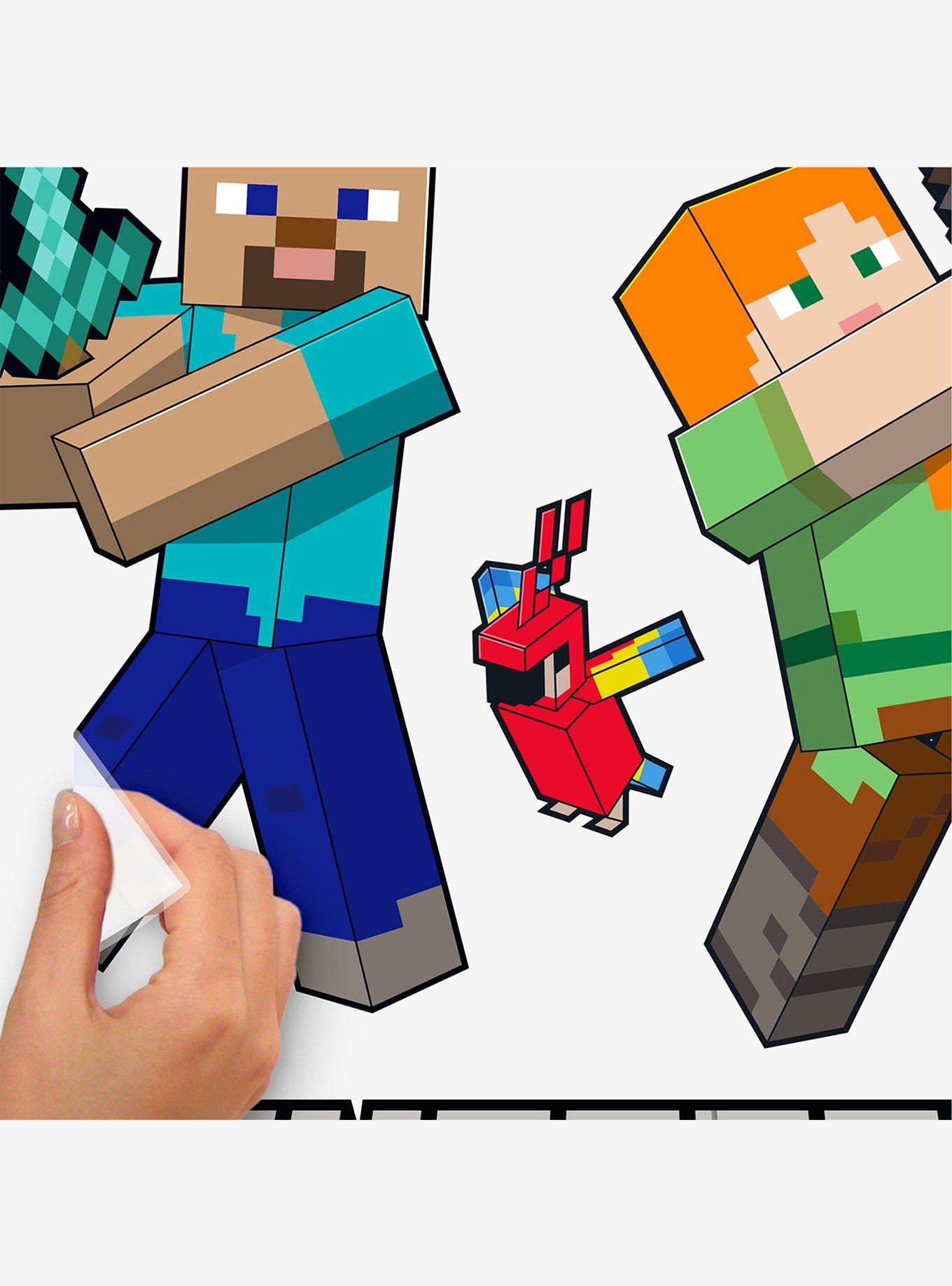 Minecraft Hostile Mobs Wall Decals, , alternate - view 3