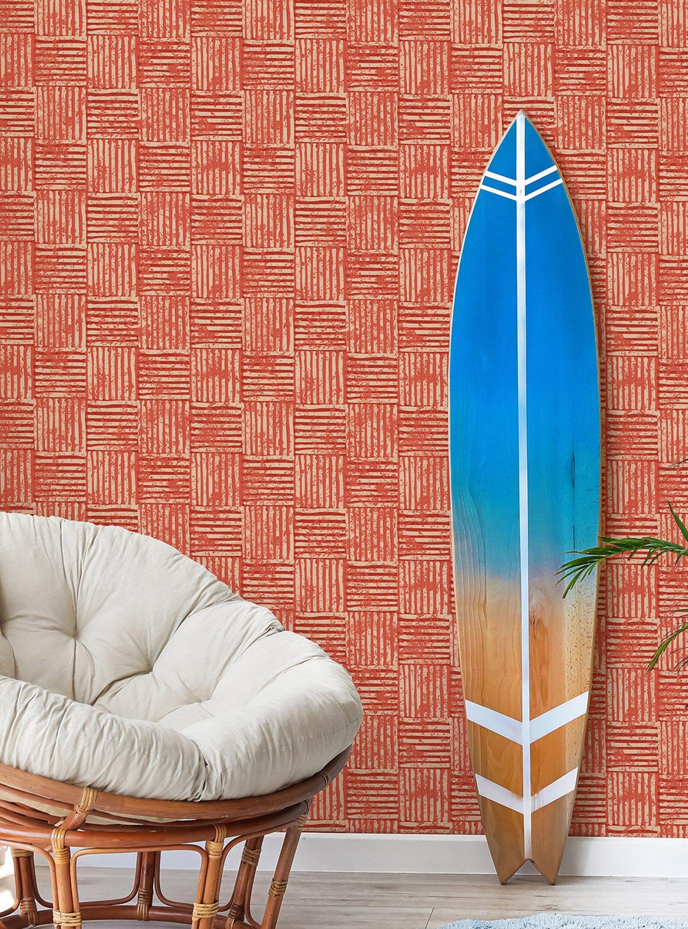 SpongeBob SquarePants Bikini Bottom Bedroom Orange Wallpaper, , hi-res