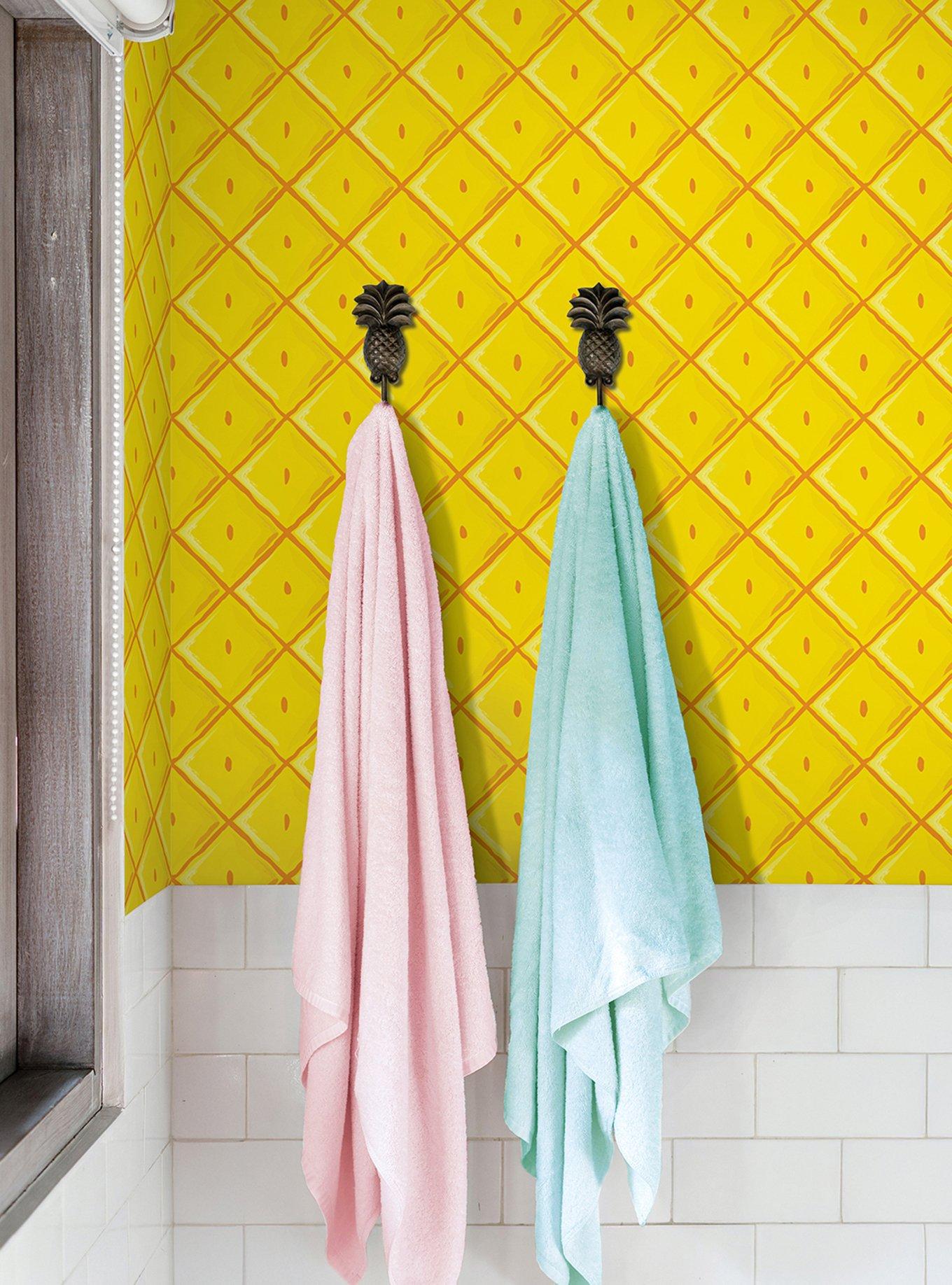 SpongeBob SquarePants Pineapple Yellow Wallpaper, , alternate