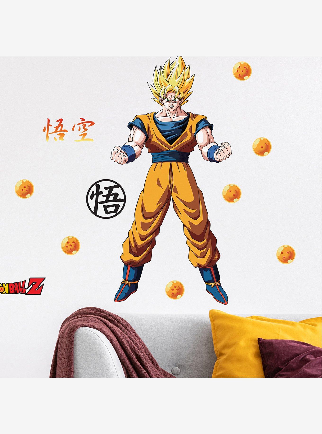 Dragon Ball Z Goku Character Wall Decals, , alternate