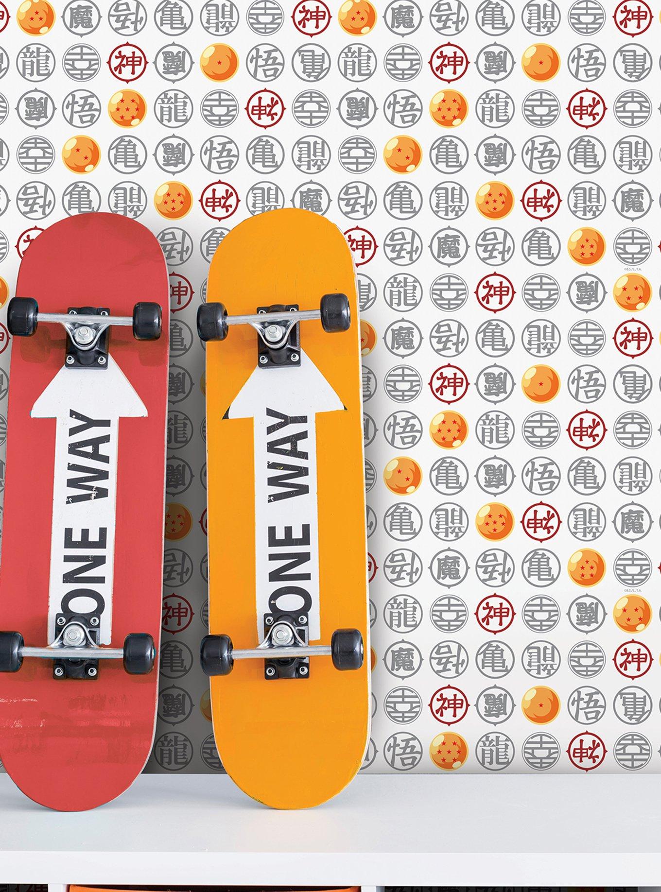 Dragon Ball Z Symbols White Wallpaper, , alternate