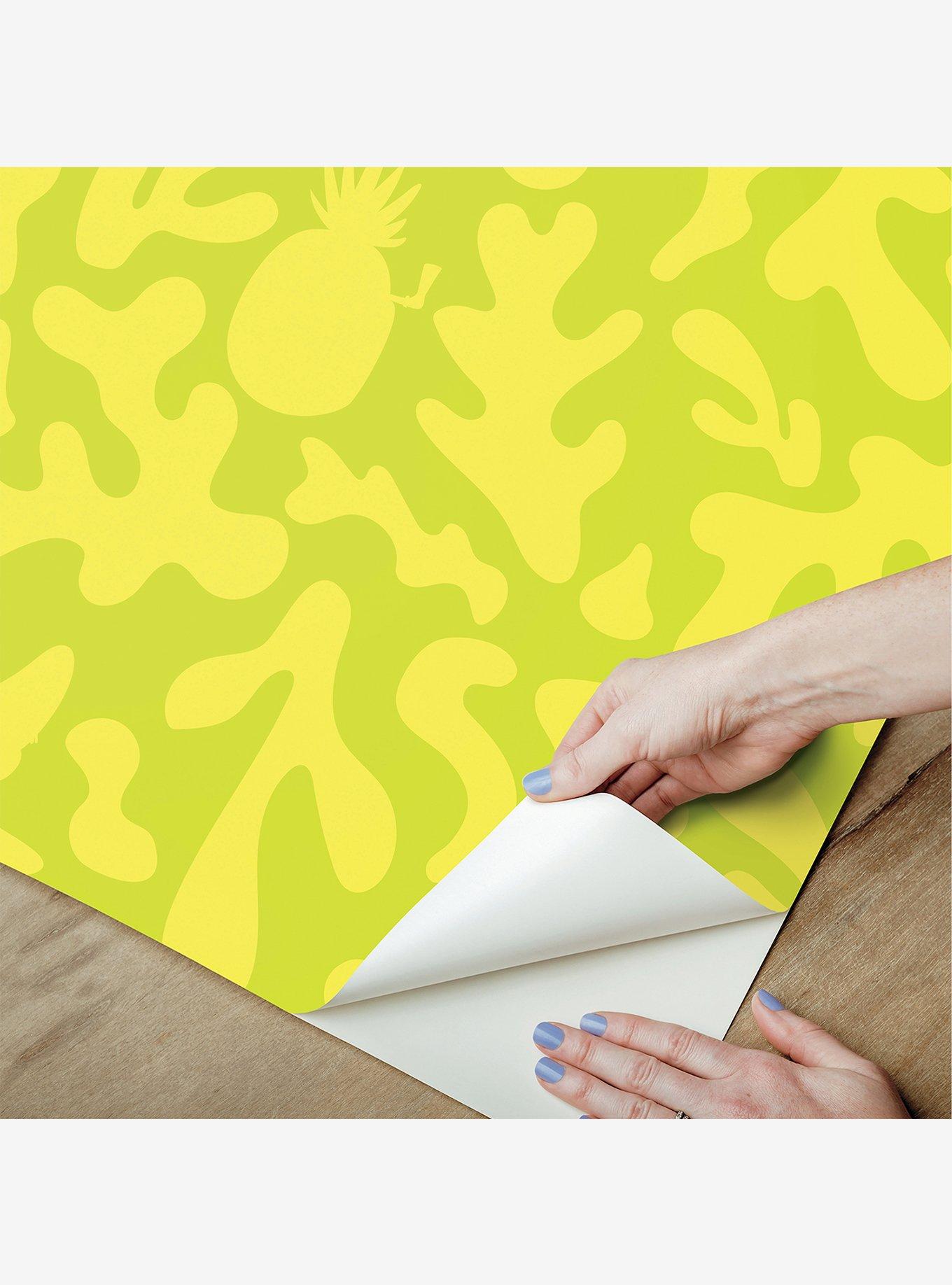 SpongeBob SquarePants Underwater Yellow Wallpaper, , alternate