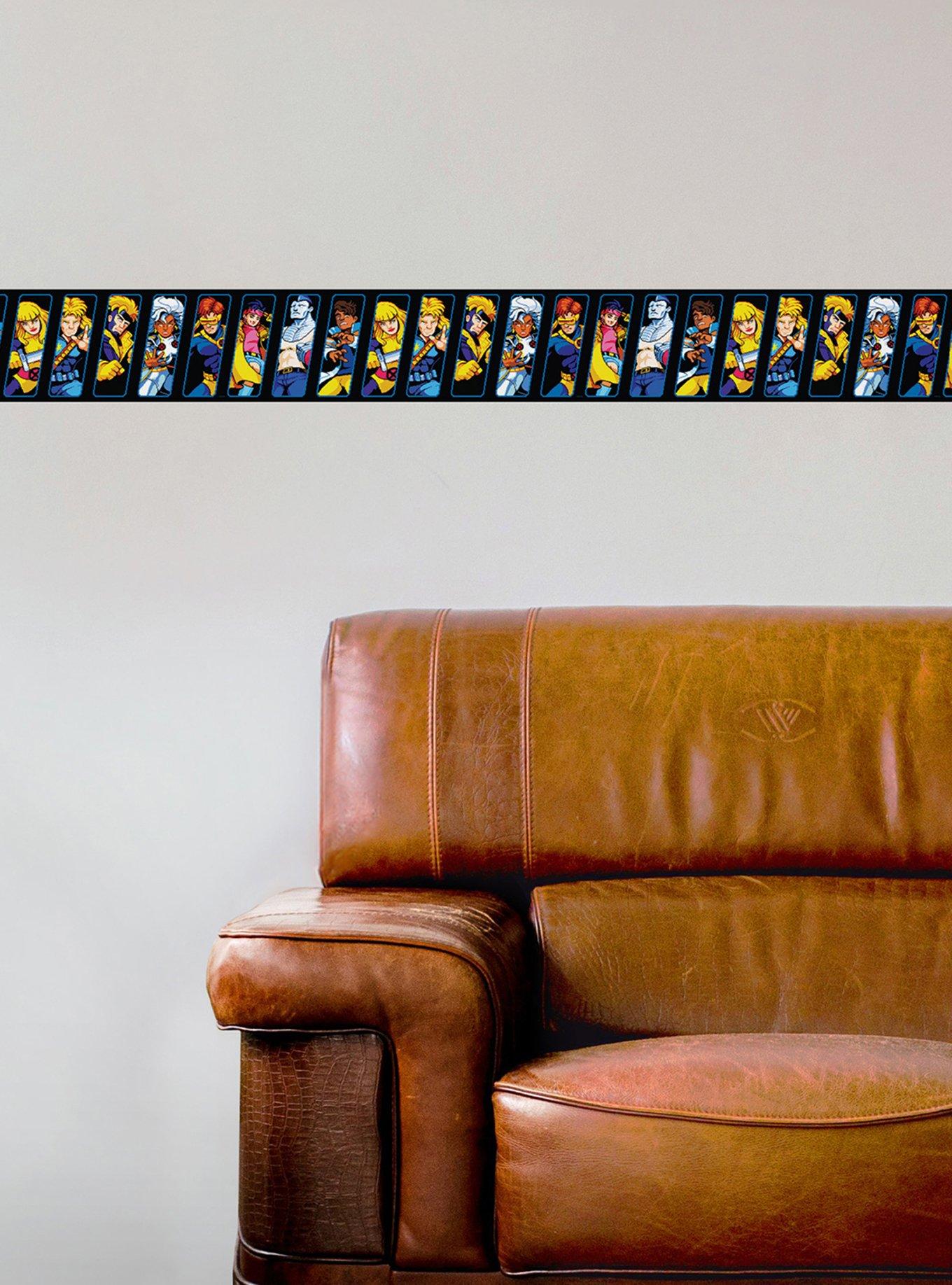 Marvel X-Men '97 Pixel Art Black Border Decals, , alternate