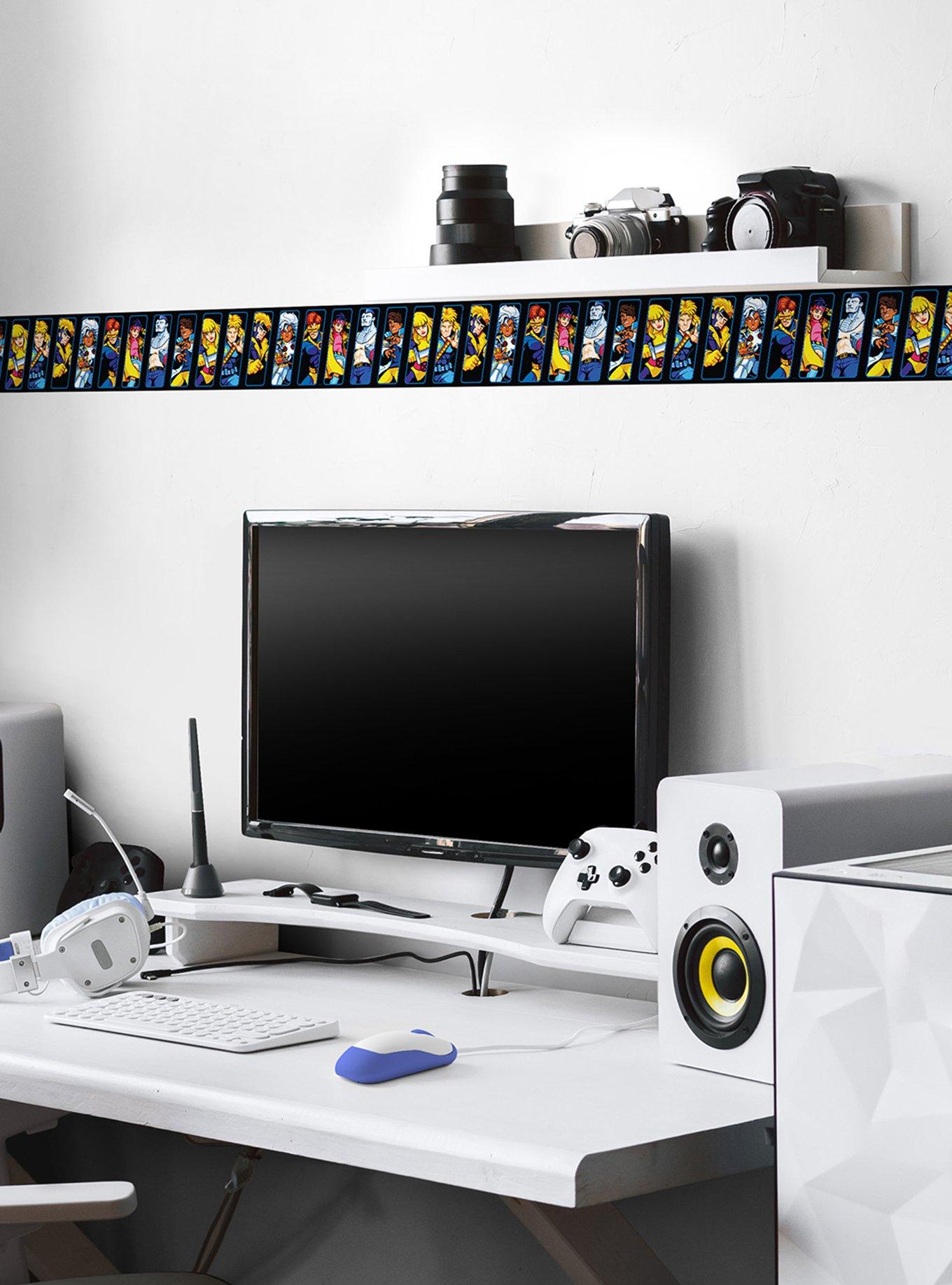 Marvel X-Men '97 Pixel Art Black Border Decals, , alternate