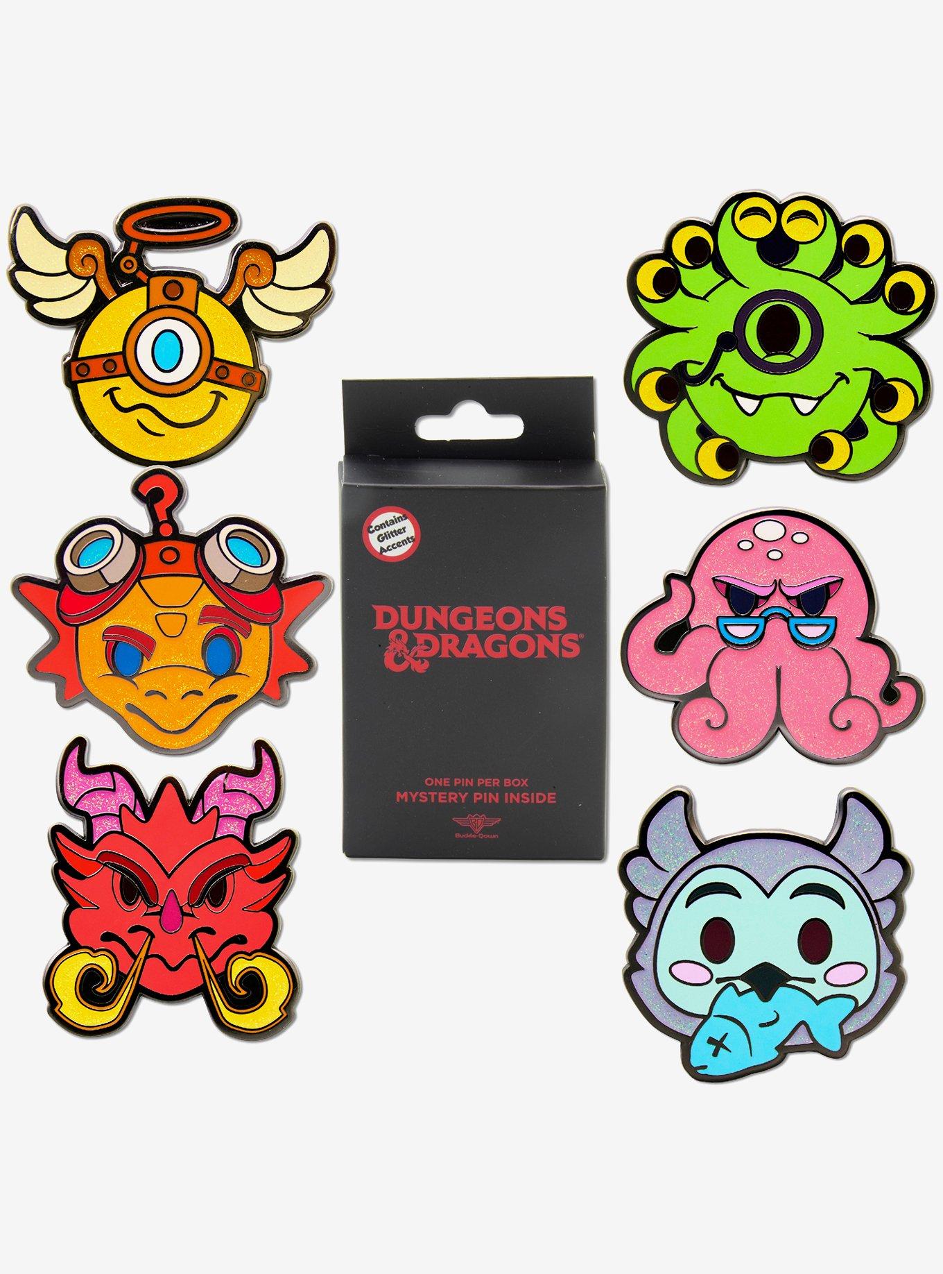 Dungeons & Dragons Mystery Enamel Pin Blind Box Series, , hi-res