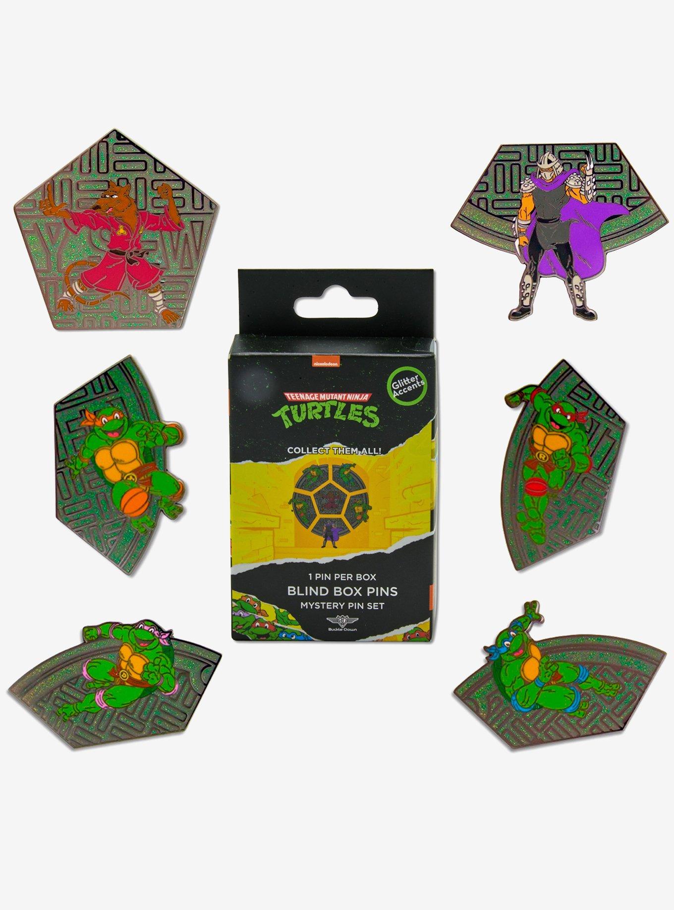 Teenage Mutant Ninja Turtles Sewer Cap Puzzle Mystery Enamel Pin Blind Box Series, , hi-res