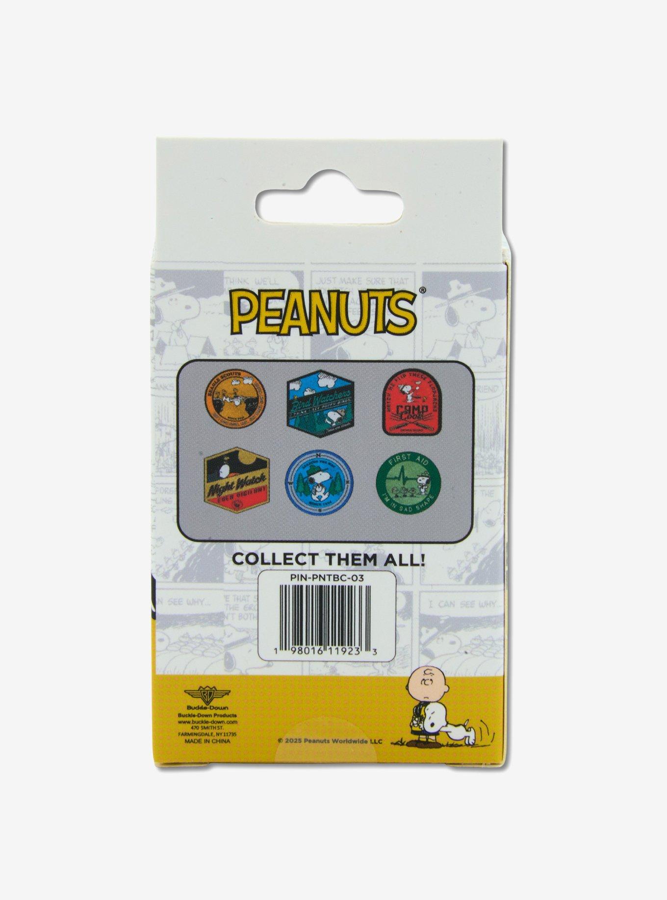 Peanuts Beagle Scouts Badge Mystery Enamel Pin Blind Box Series 2 Pack, , alternate