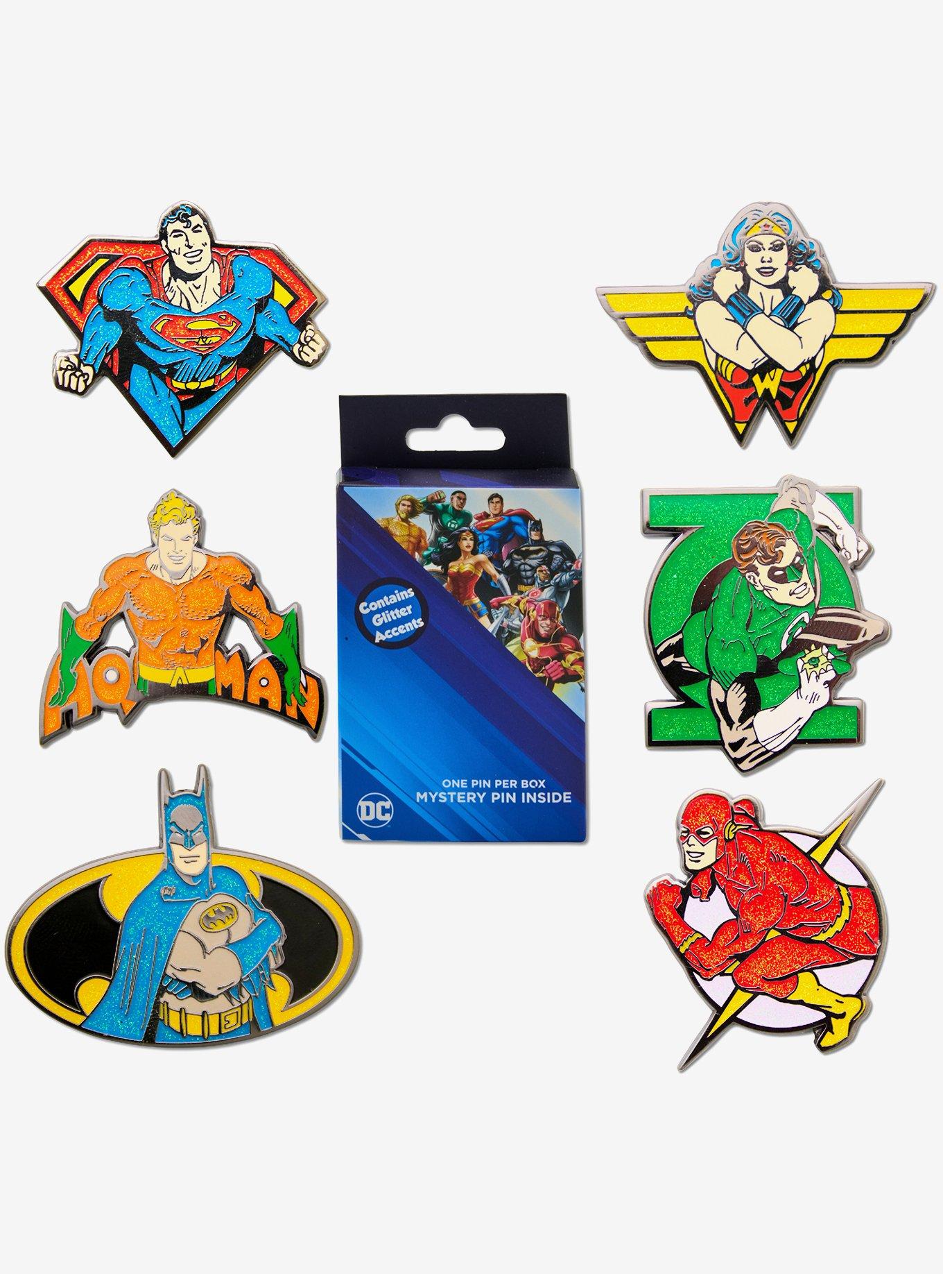 DC Comics Mystery Enamel Pin Blind Box Series, , hi-res