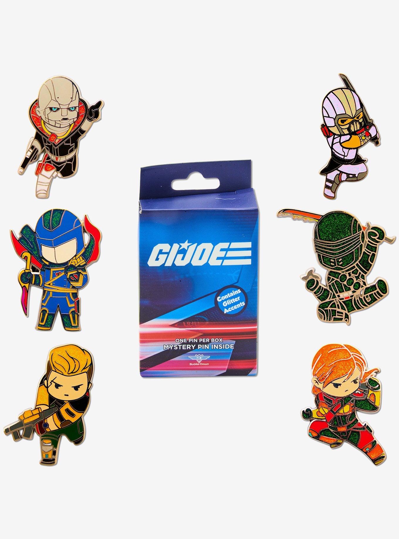 GI Joe Chibi Mystery Enamel Pin Blind Box Series