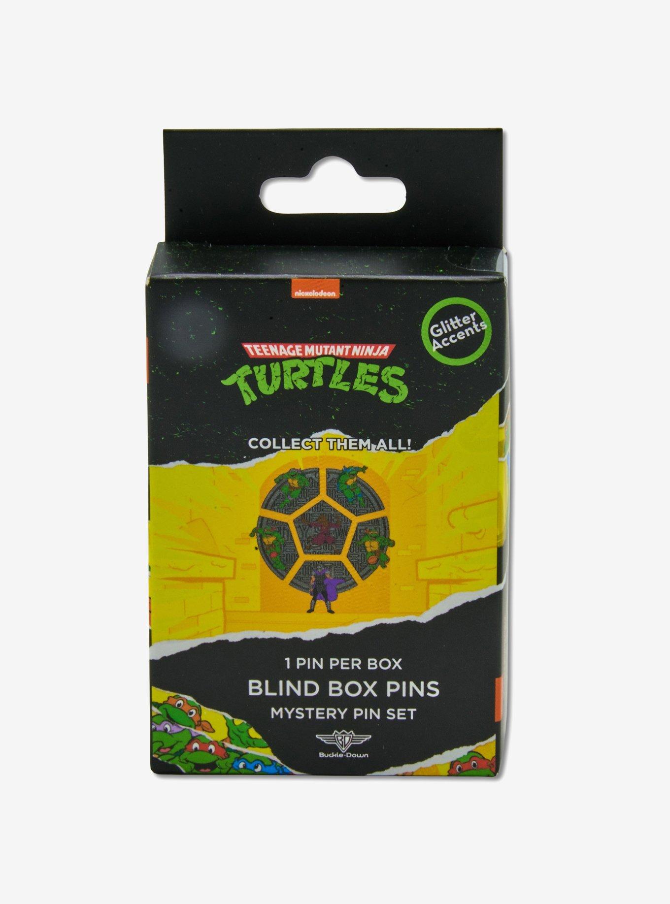 Teenage Mutant Ninja Turtles Sewer Cap Puzzle Mystery Enamel Pin Blind Box Series, , alternate - view 3