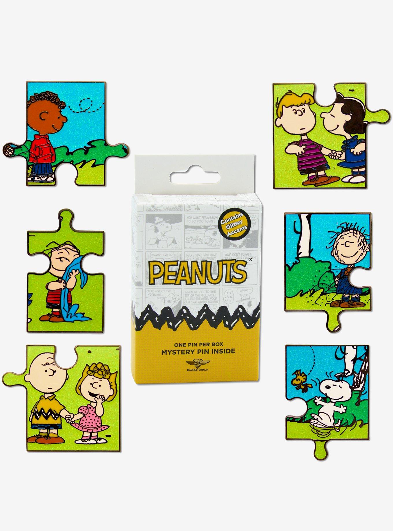 Peanuts Puzzle Mystery Enamel Pin Bling Box Series, , hi-res