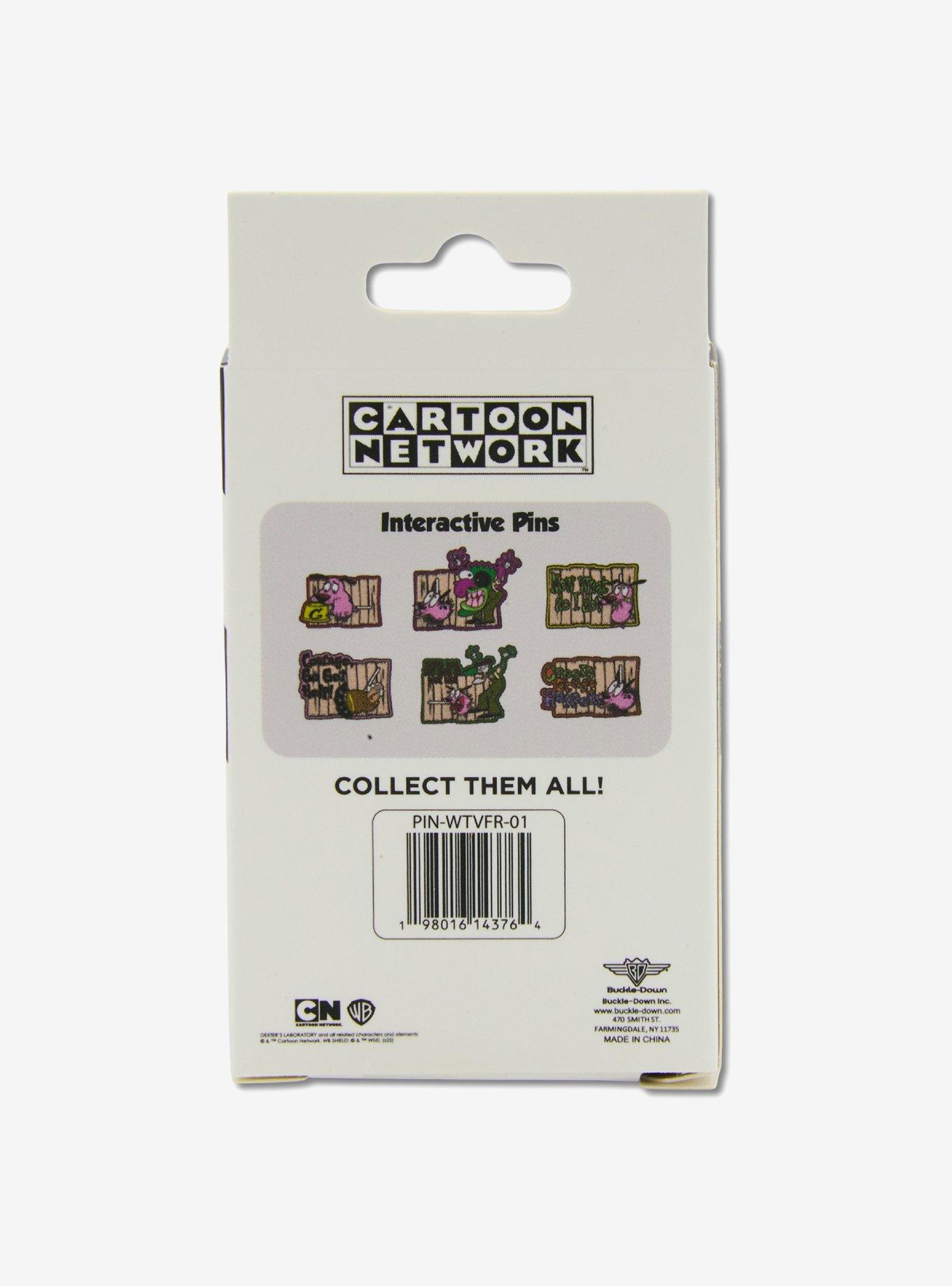 Courage The Cowardly Dog Interactive Mystery Enamel Pin Blind Box Series, , alternate