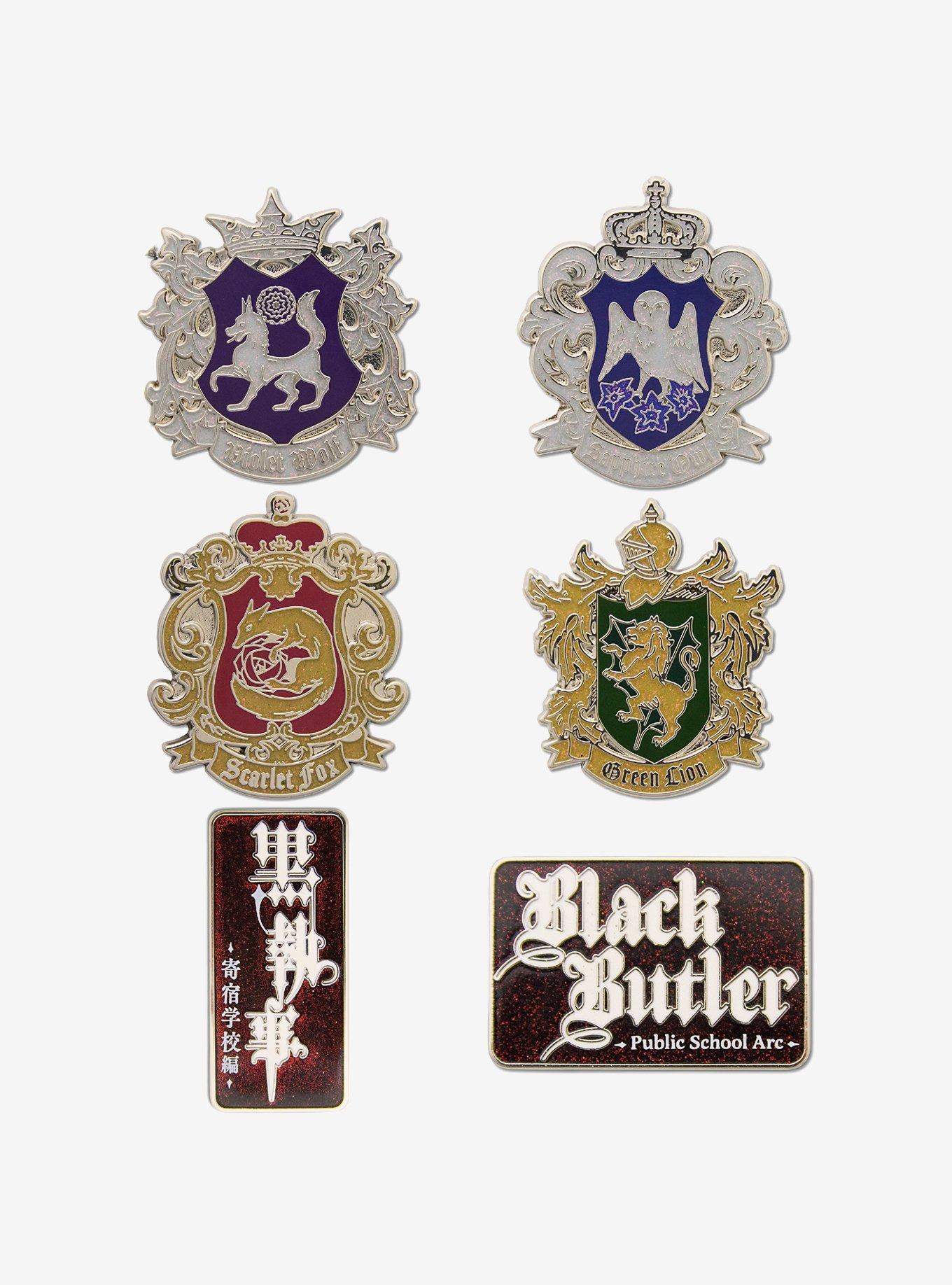 Black Butler Mystery Enamel Pin Blind Box Series 2 Pack, , hi-res