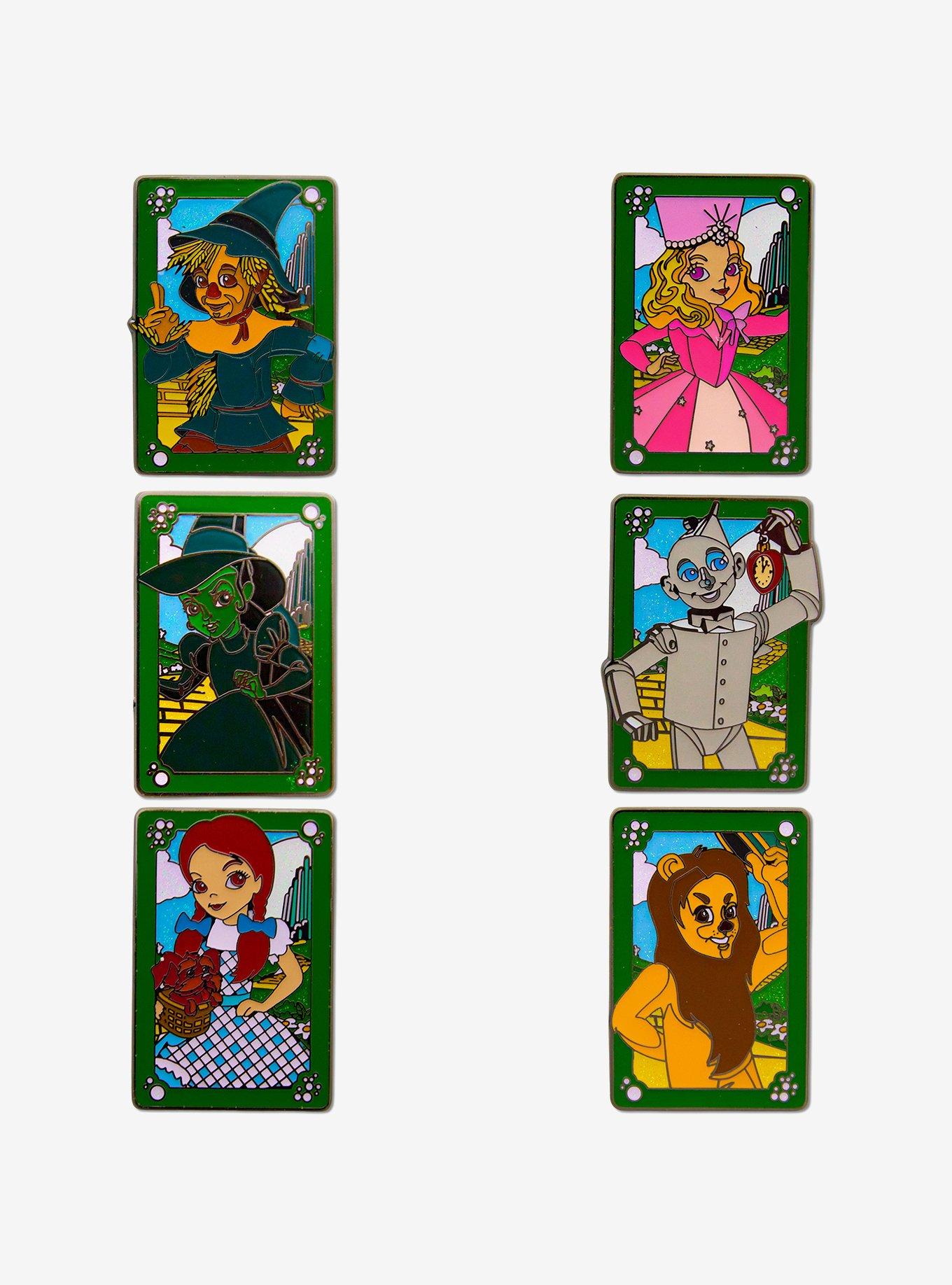 The Wizard of Oz Emerald City Mystery Enamel Pin Blind Box Series 2 Pack
