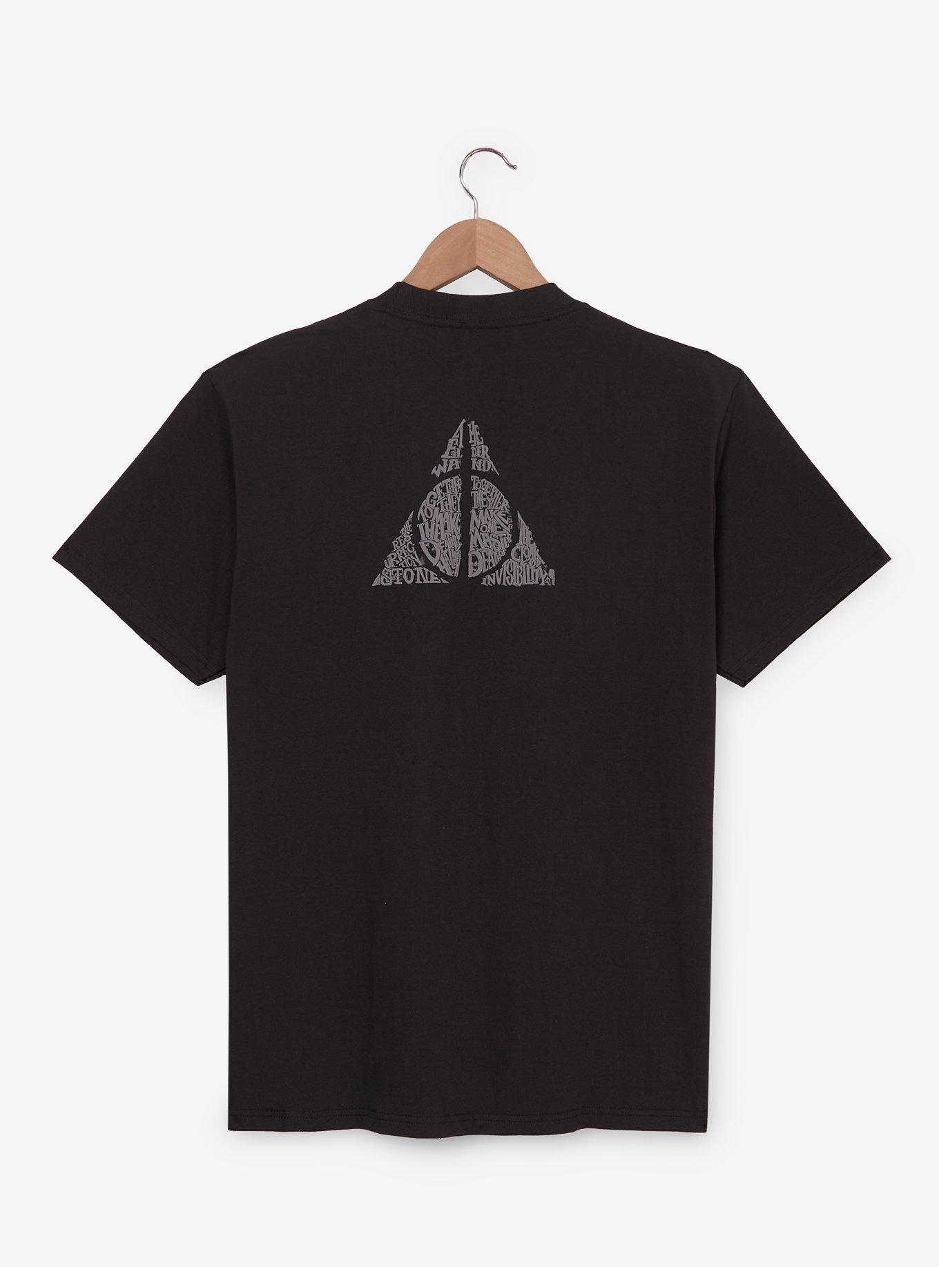 Harry Potter The Deathly Hallows Tonal T-Shirt - BoxLunch Exclusive, , hi-res