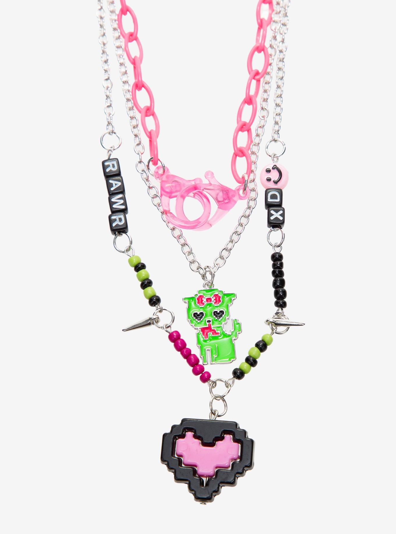 Scene Kitty Layered Necklace Set, , alternate - view 3