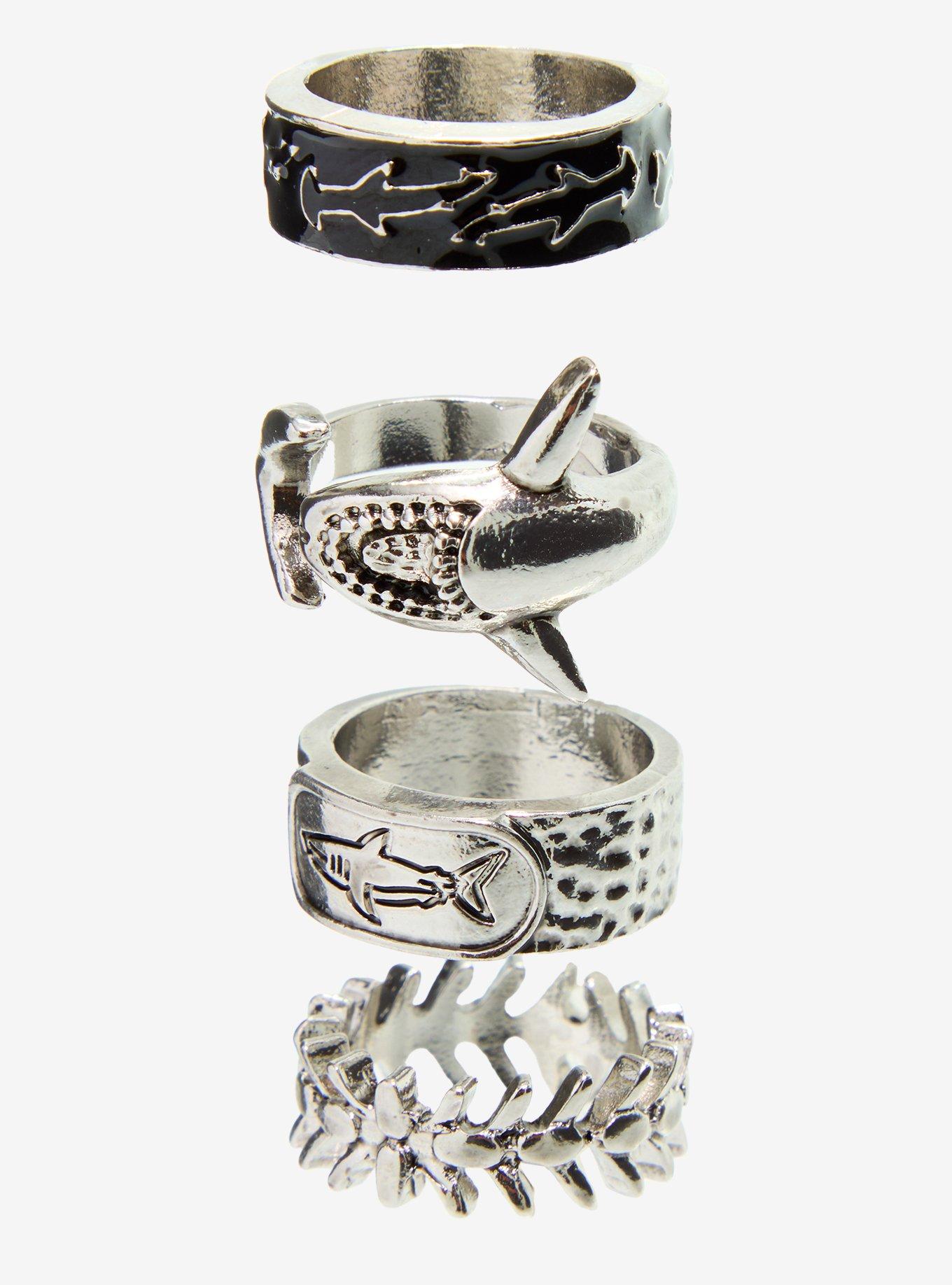 Shark Guys Ring Set, , alternate - view 3