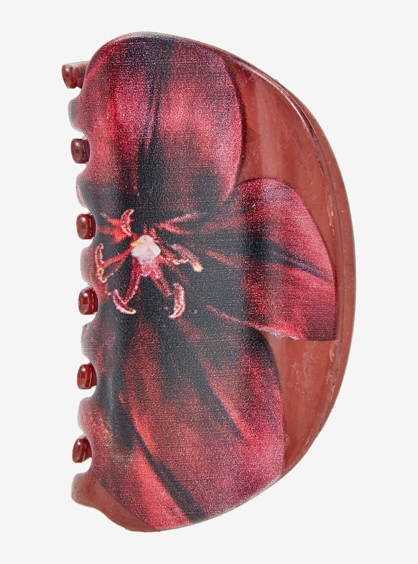 Cosmic Aura Dark Orchid Claw Hair Clip, , hi-res