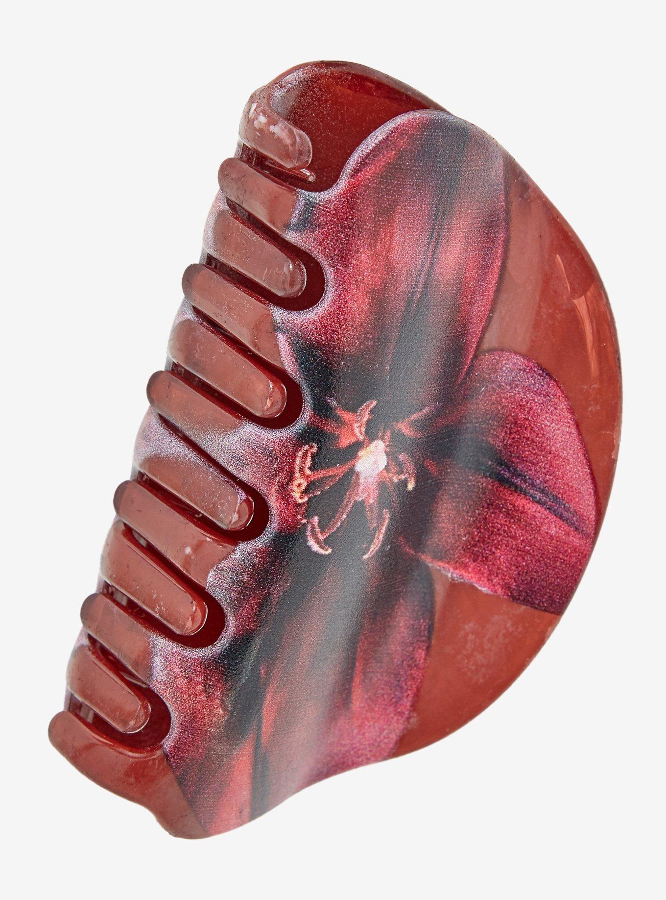 Cosmic Aura Dark Orchid Claw Hair Clip, , alternate - view 3