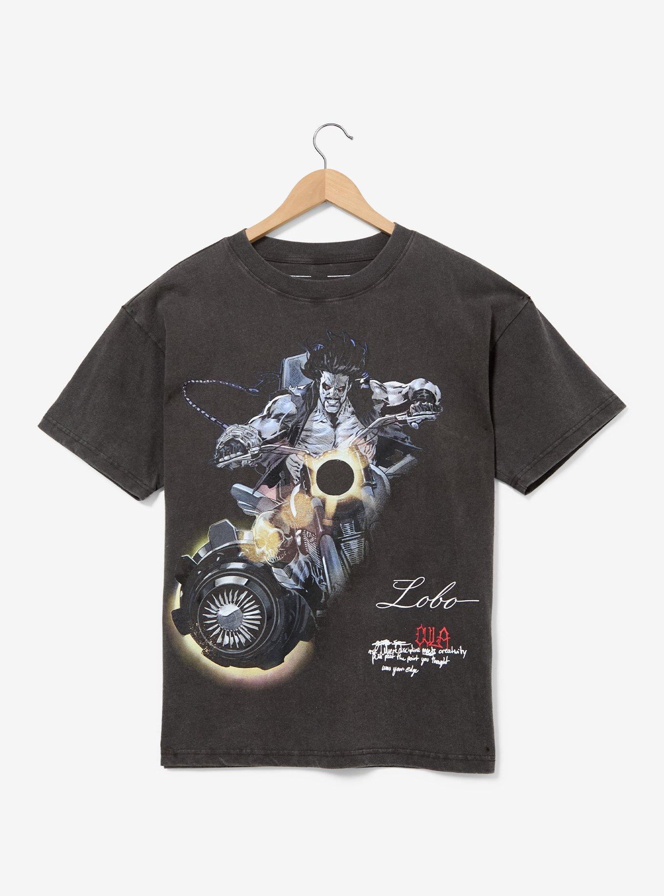 DC Comics Supergirl Lobo Motorcycle T-Shirt - BoxLunch Exclusive, , hi-res