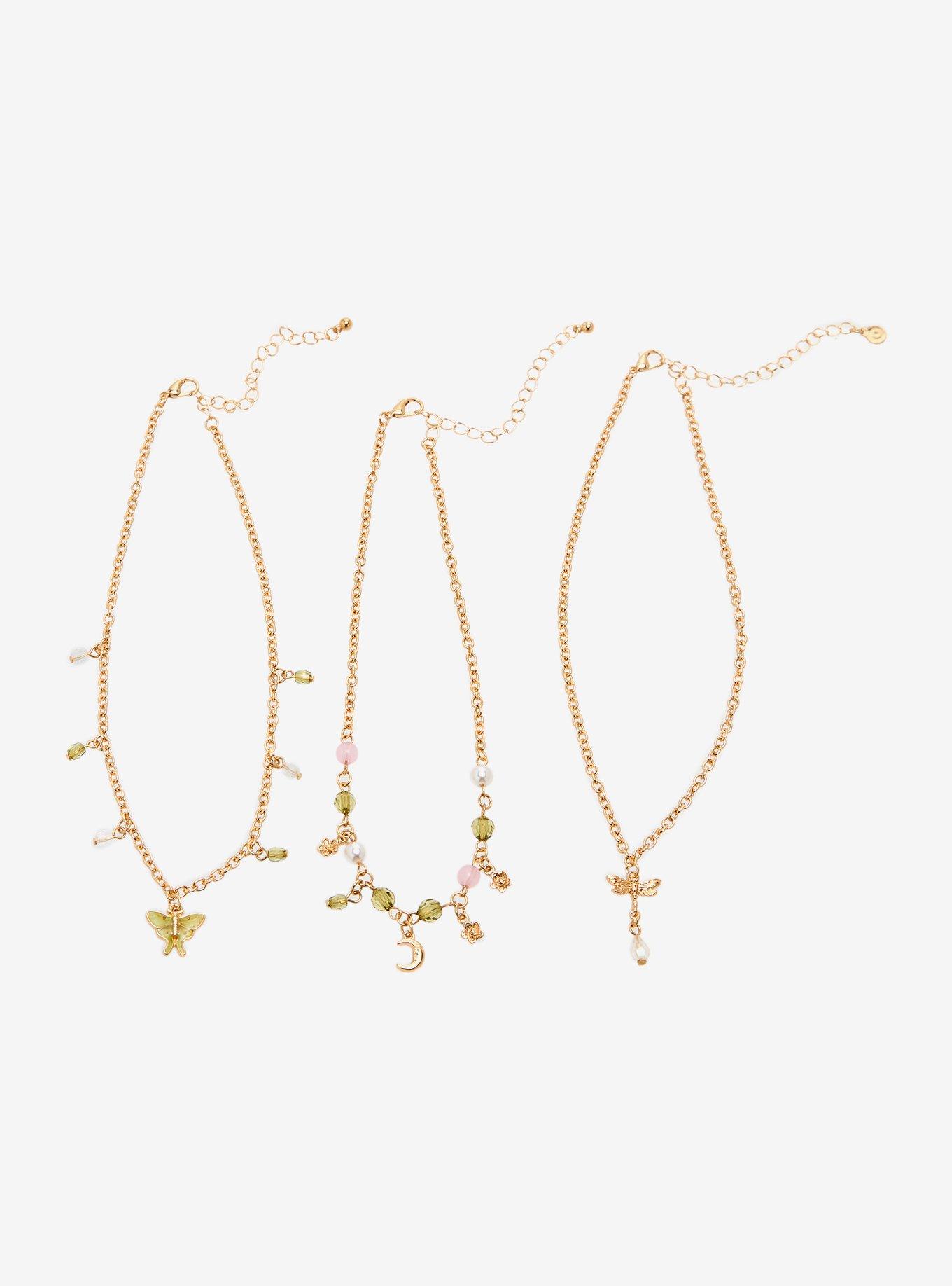 Thorn & Fable Celestial Moth Choker Set, , hi-res