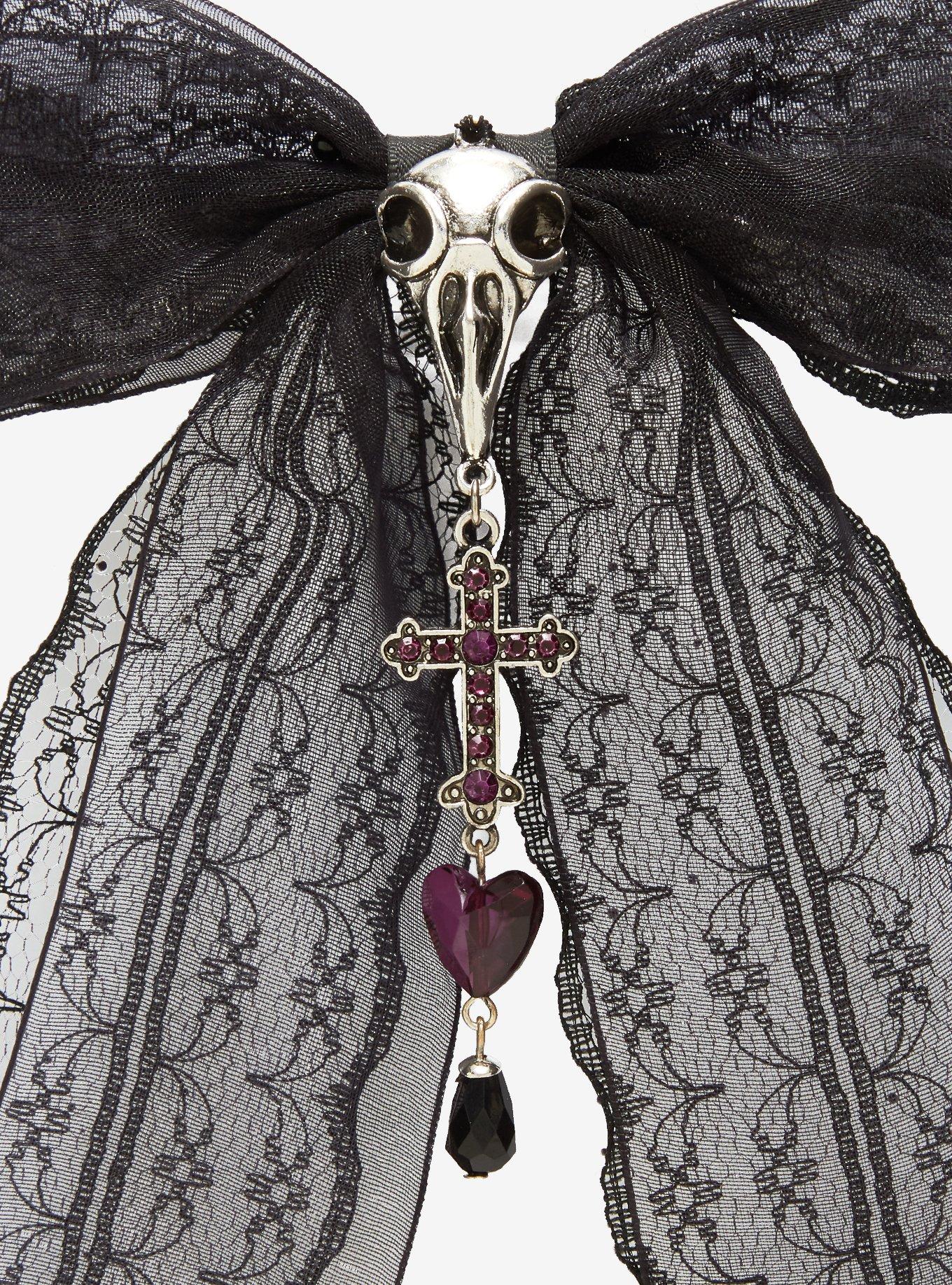 Thorn & Fable Sakura Moon Hair Clip Set, , alternate - view 3