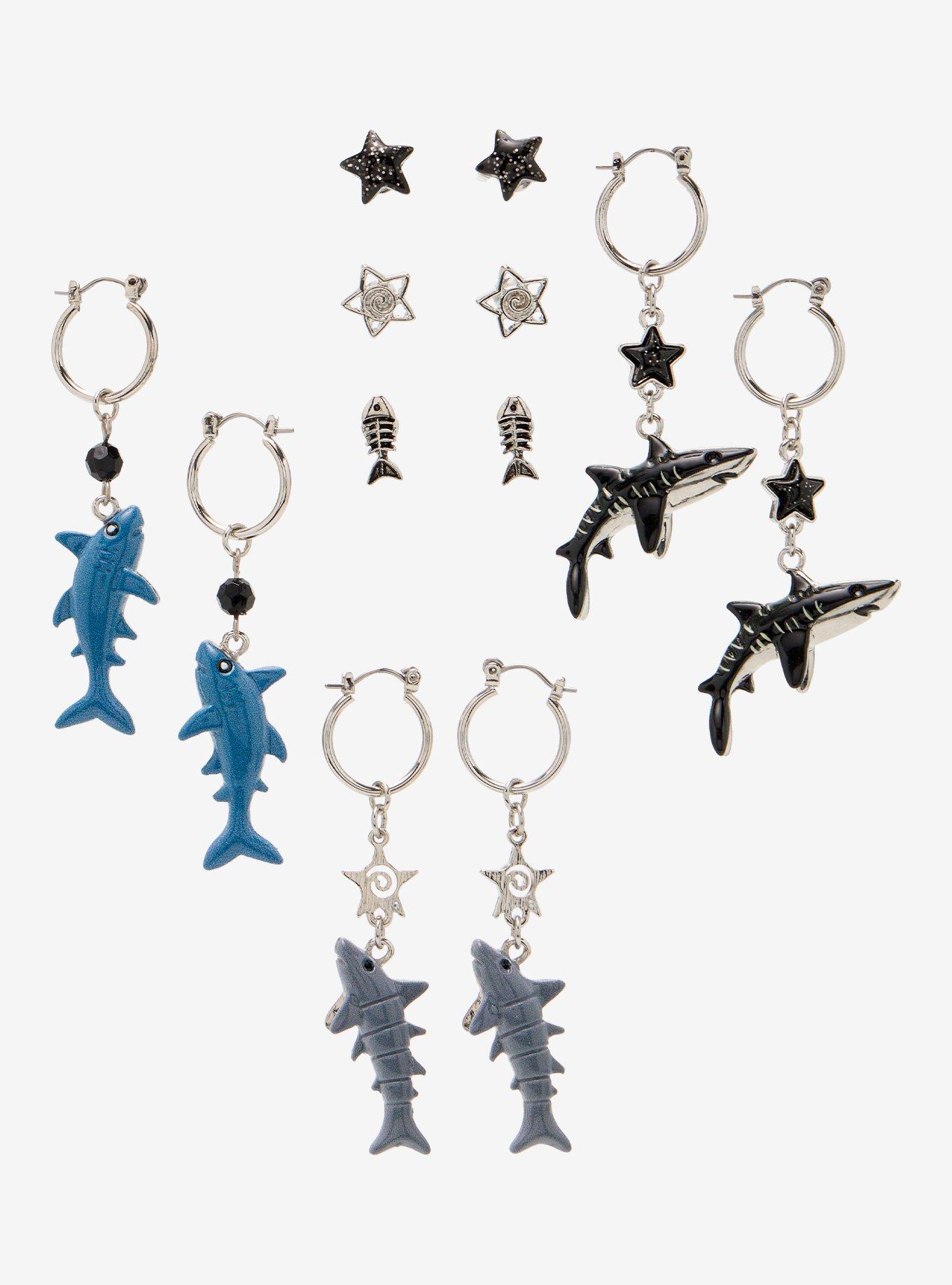 Star Shark Earring Set, , hi-res