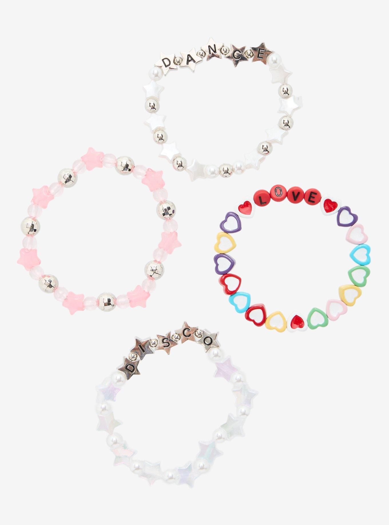 Sweet Society Disco Dance Bead Bracelet Set, , hi-res