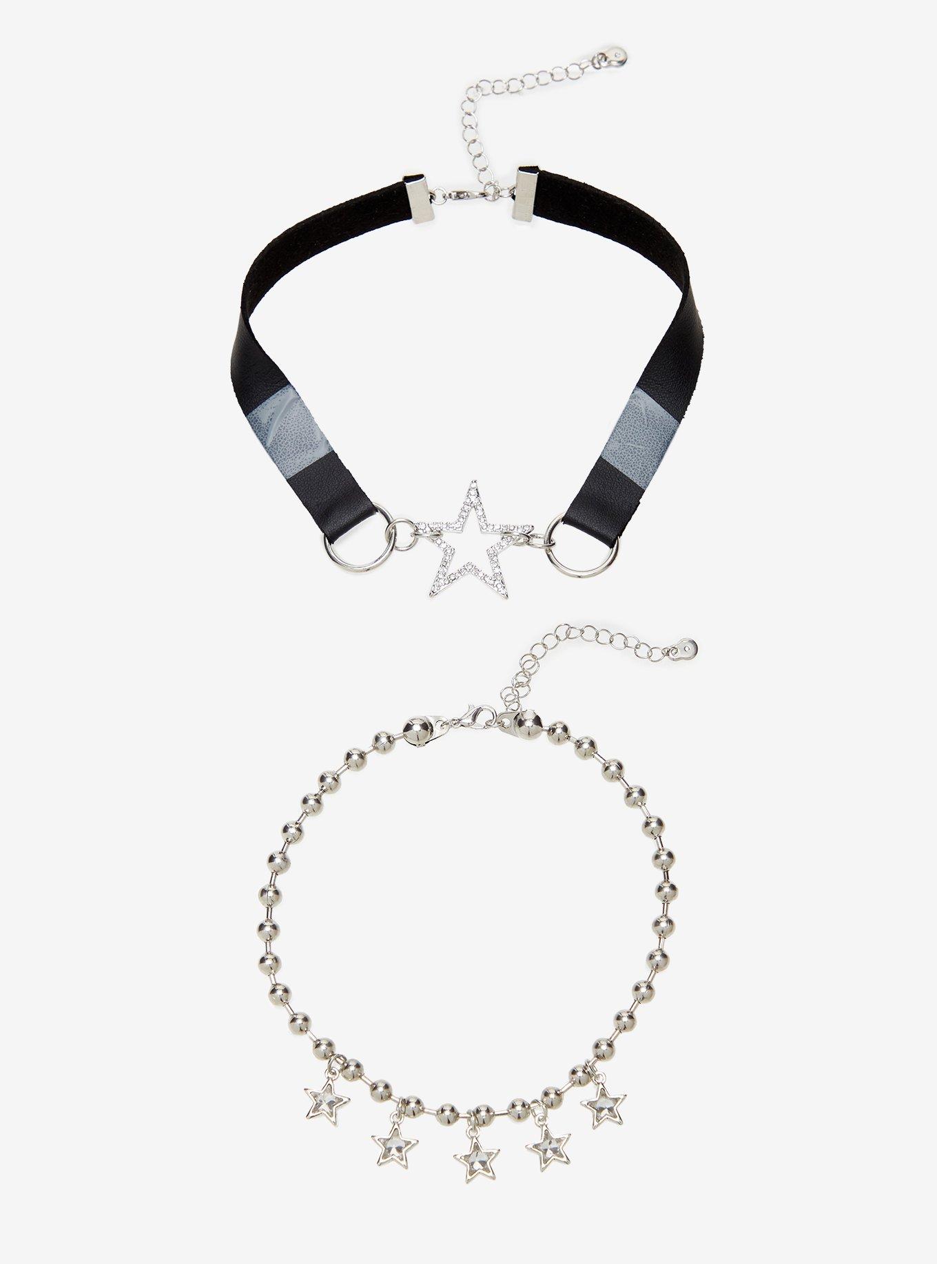 Social Collision Bling Star Choker Set, , hi-res