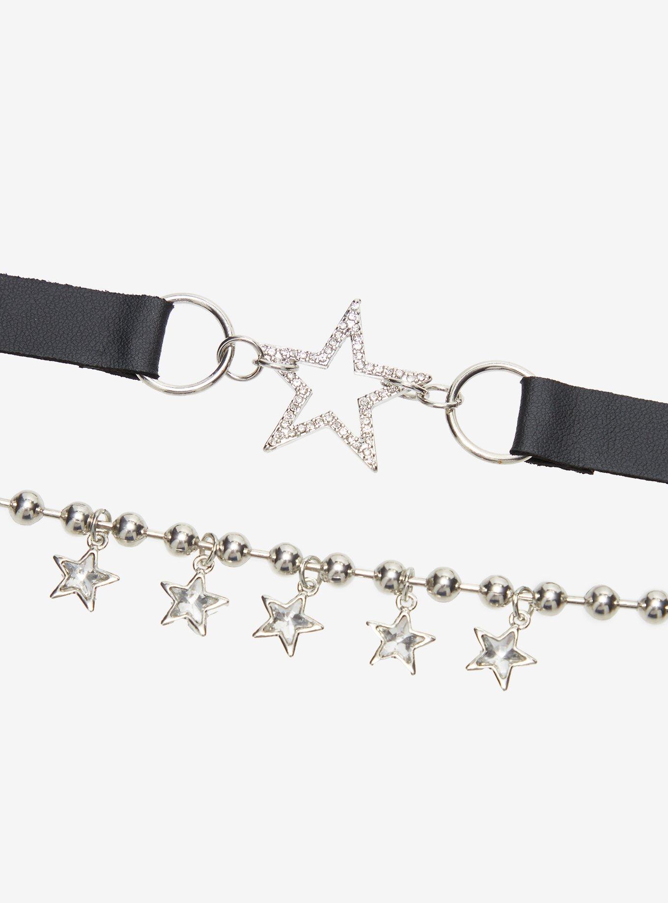 Social Collision Bling Star Choker Set, , alternate - view 3