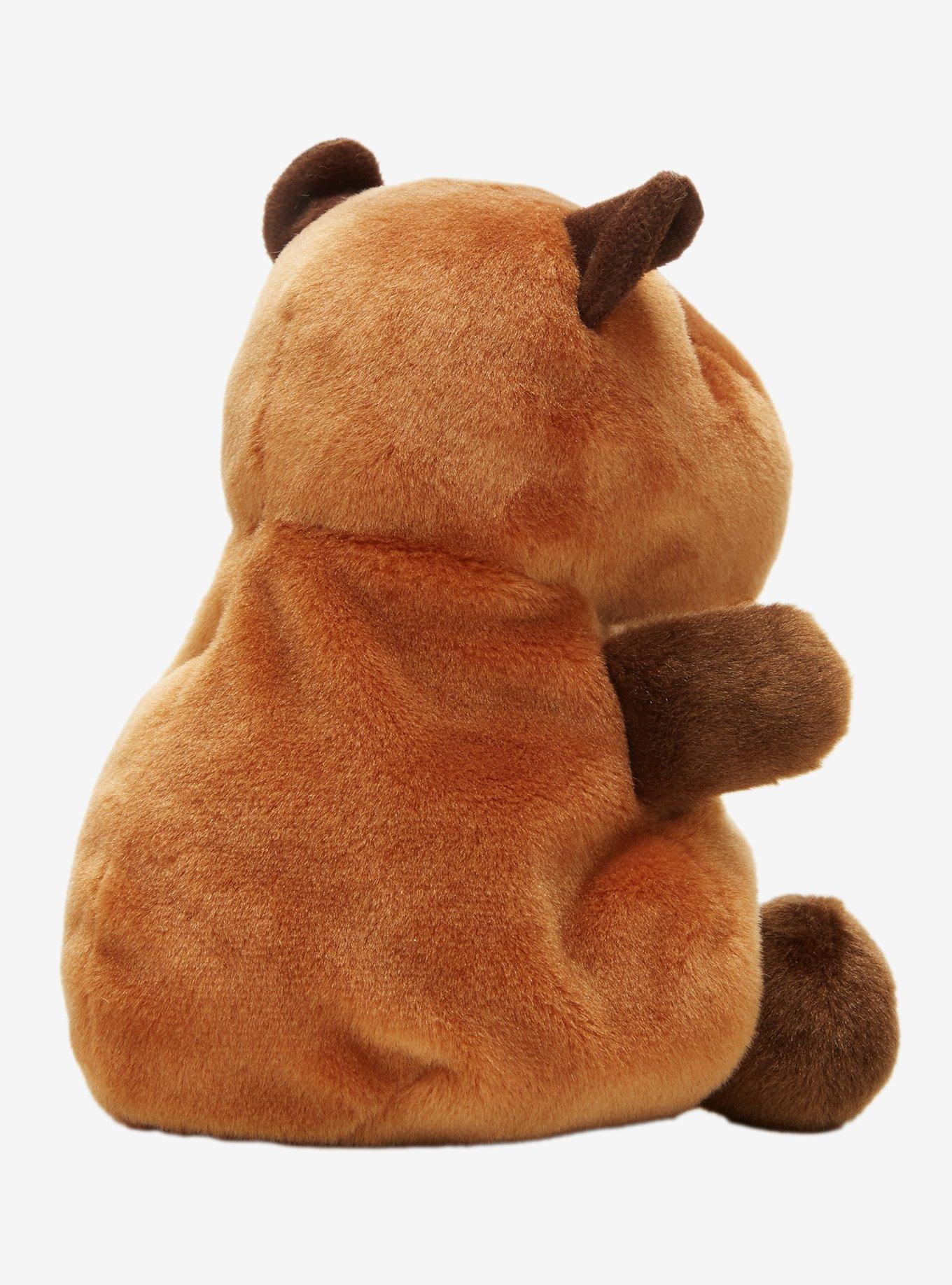 Aurora Palm Pals Sid Capybara Plush, , alternate