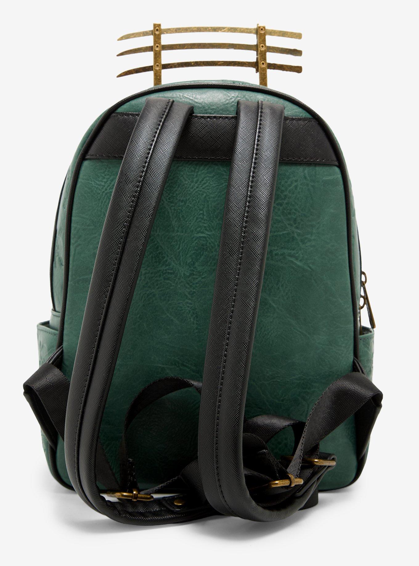 Loungefly One Piece Roronoa Zoro Debossed Mini Backpack - BoxLunch Exclusive, , alternate - view 3