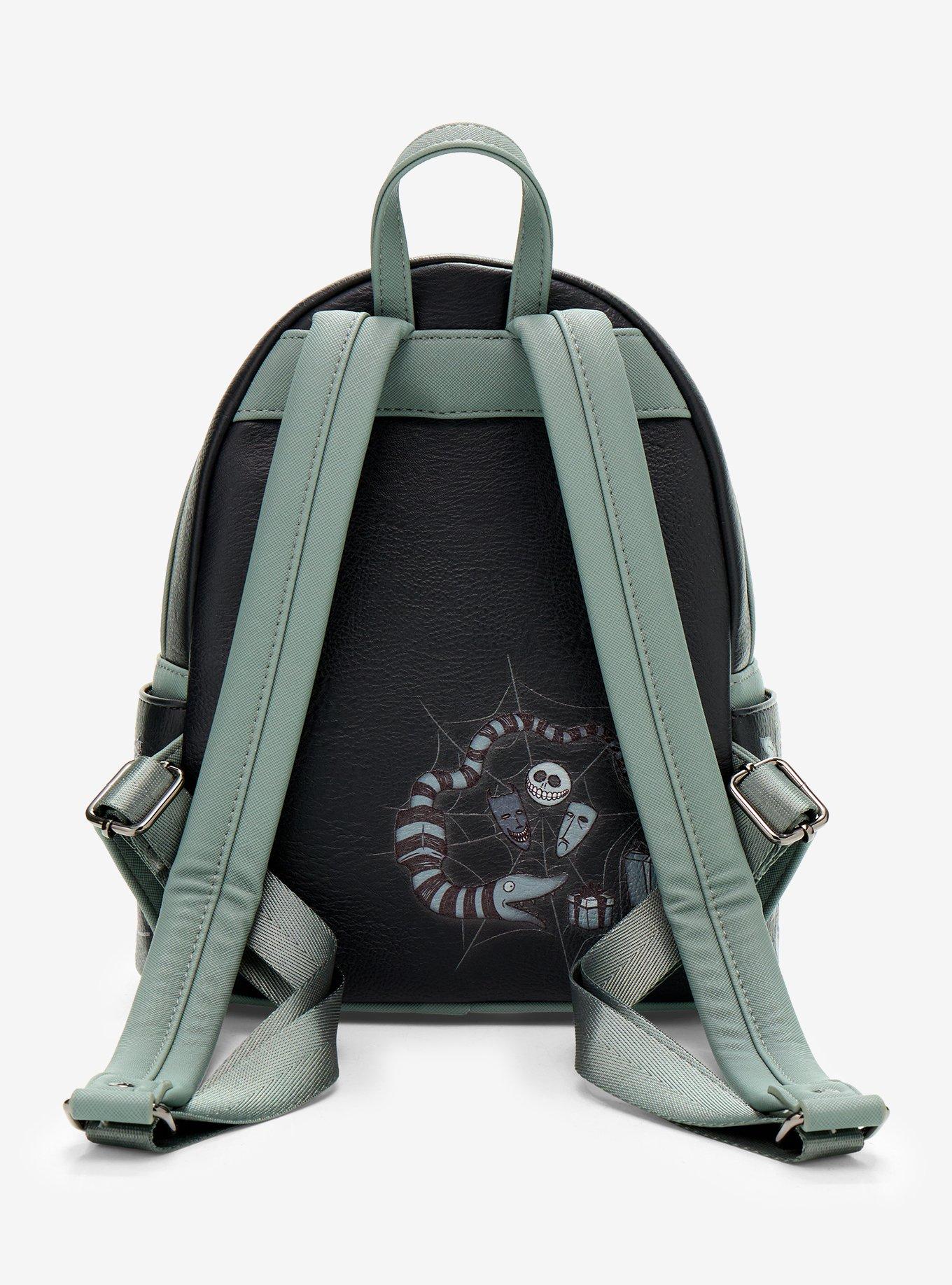 Loungefly Disney The Nightmare Before Christmas Jack Skellington Pumpkin King Mini Backpack - BoxLunch Exclusive, , alternate - view 3