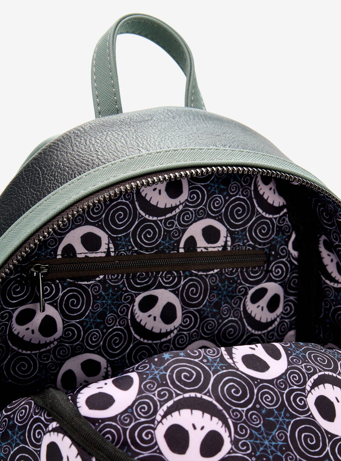 Loungefly Disney The Nightmare Before Christmas Jack Skellington Pumpkin King Mini Backpack - BoxLunch Exclusive, , alternate - view 4