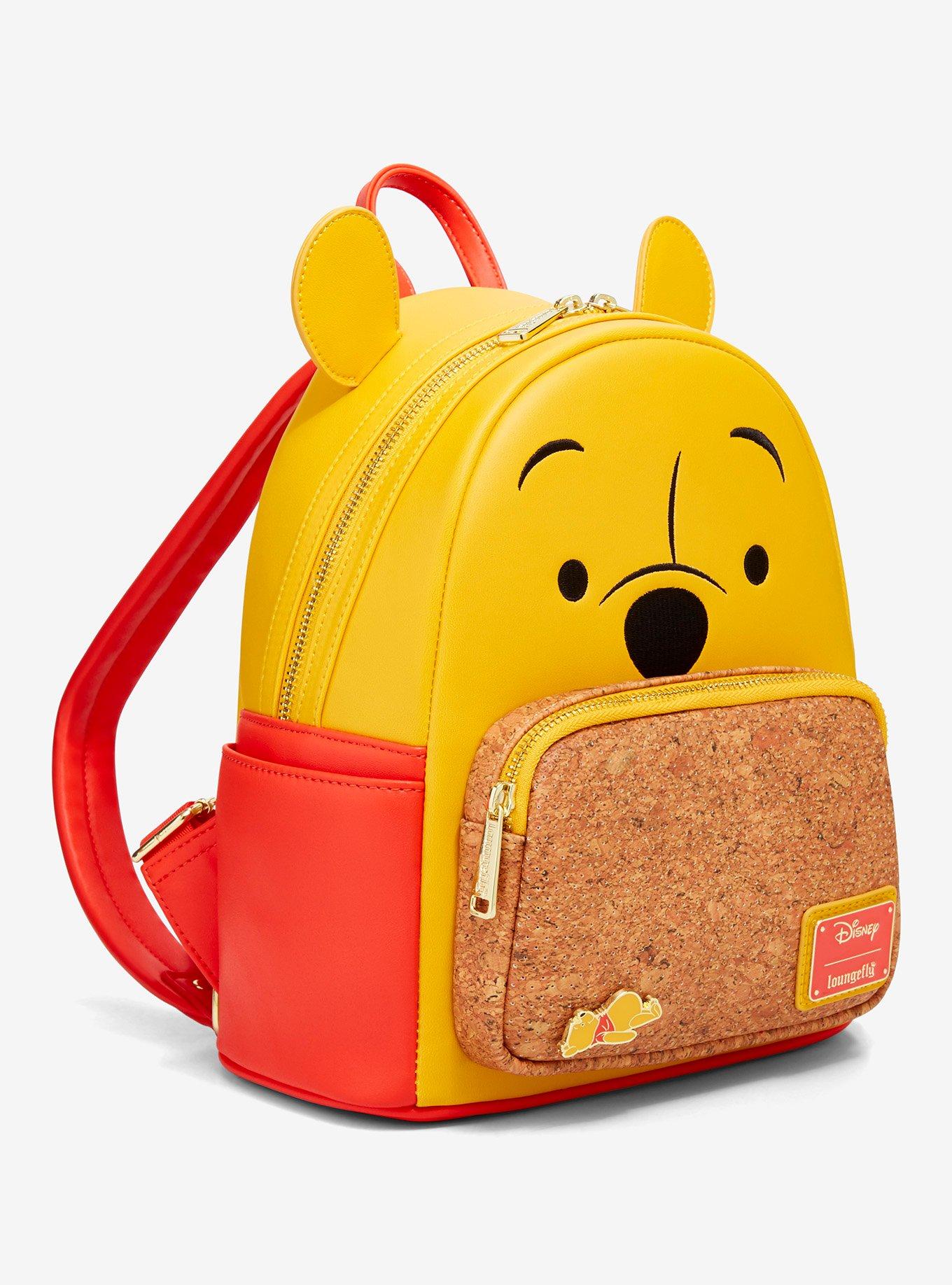 Loungefly Disney Winnie the Pooh Pin Display Pooh Bear Mini Backpack With Pin - BoxLunch Exclusive