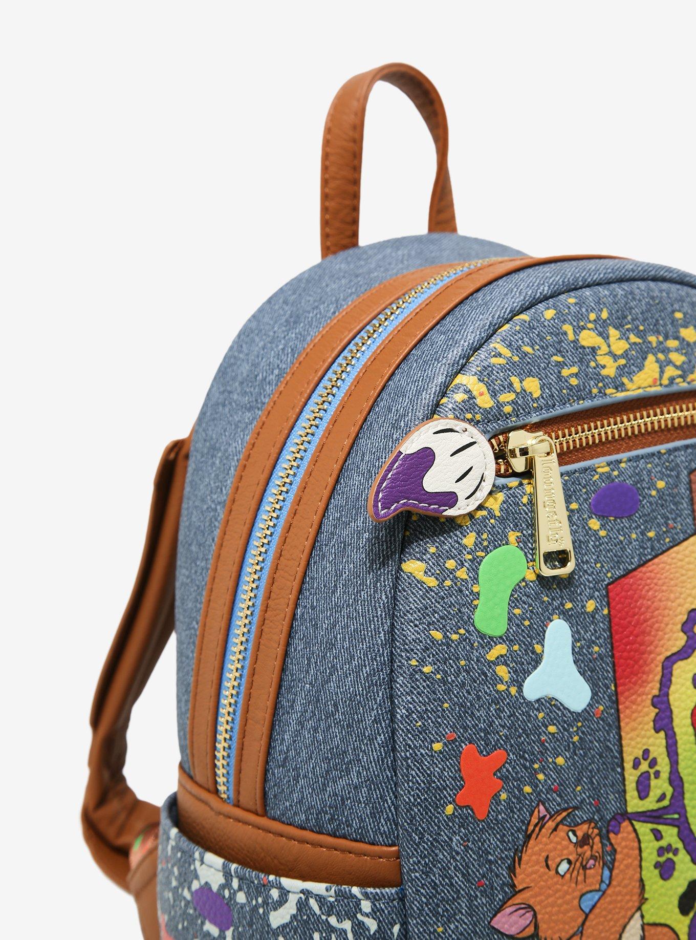 Loungefly Disney The Aristocats Toulouse the Painter Mini Backpack - BoxLunch Exclusive, , alternate - view 3