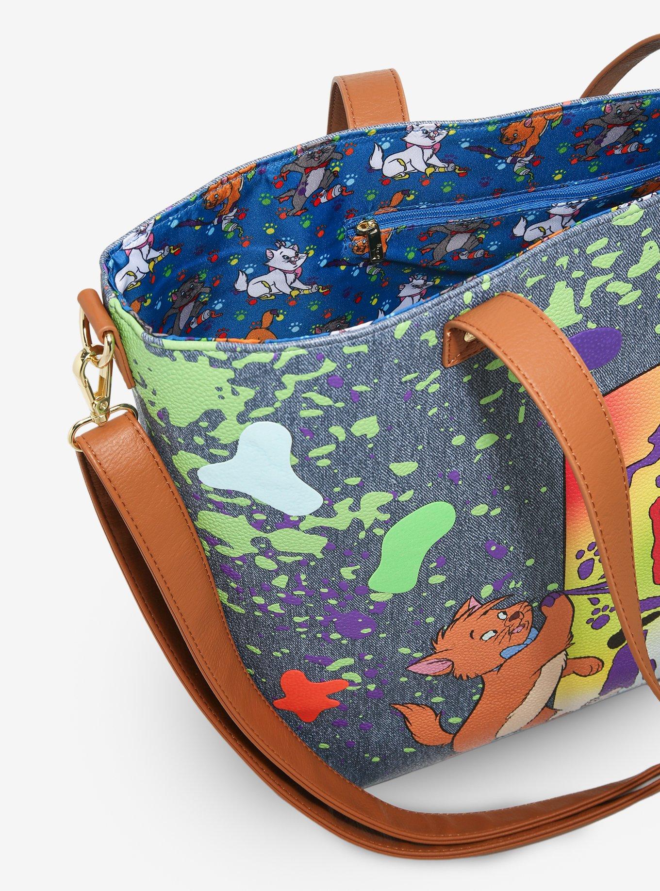 Loungefly Disney The Aristocats Toulouse the Painter Crossbody Tote - BoxLunch Exclusive, , alternate - view 3