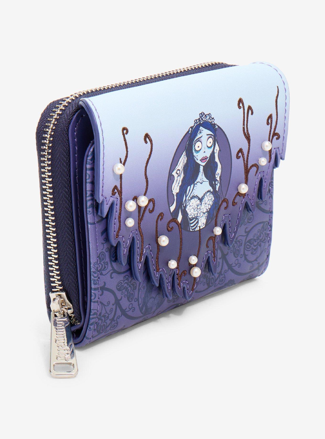 Loungefly Corpse Bride Emily Wedding Dress Wallet - BoxLunch Exclusive, , hi-res