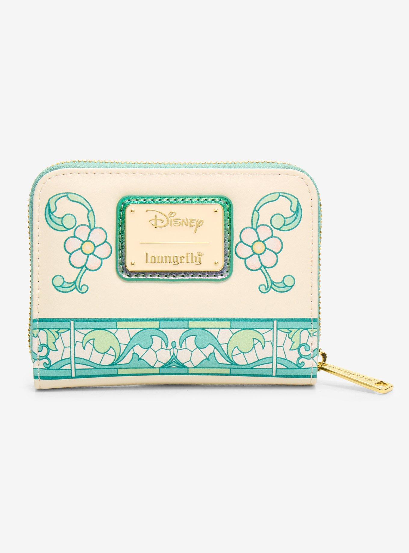 Loungefly Disney Peter Pan Tinker Bell Iridescent Stained Glass Wallet, , alternate - view 3