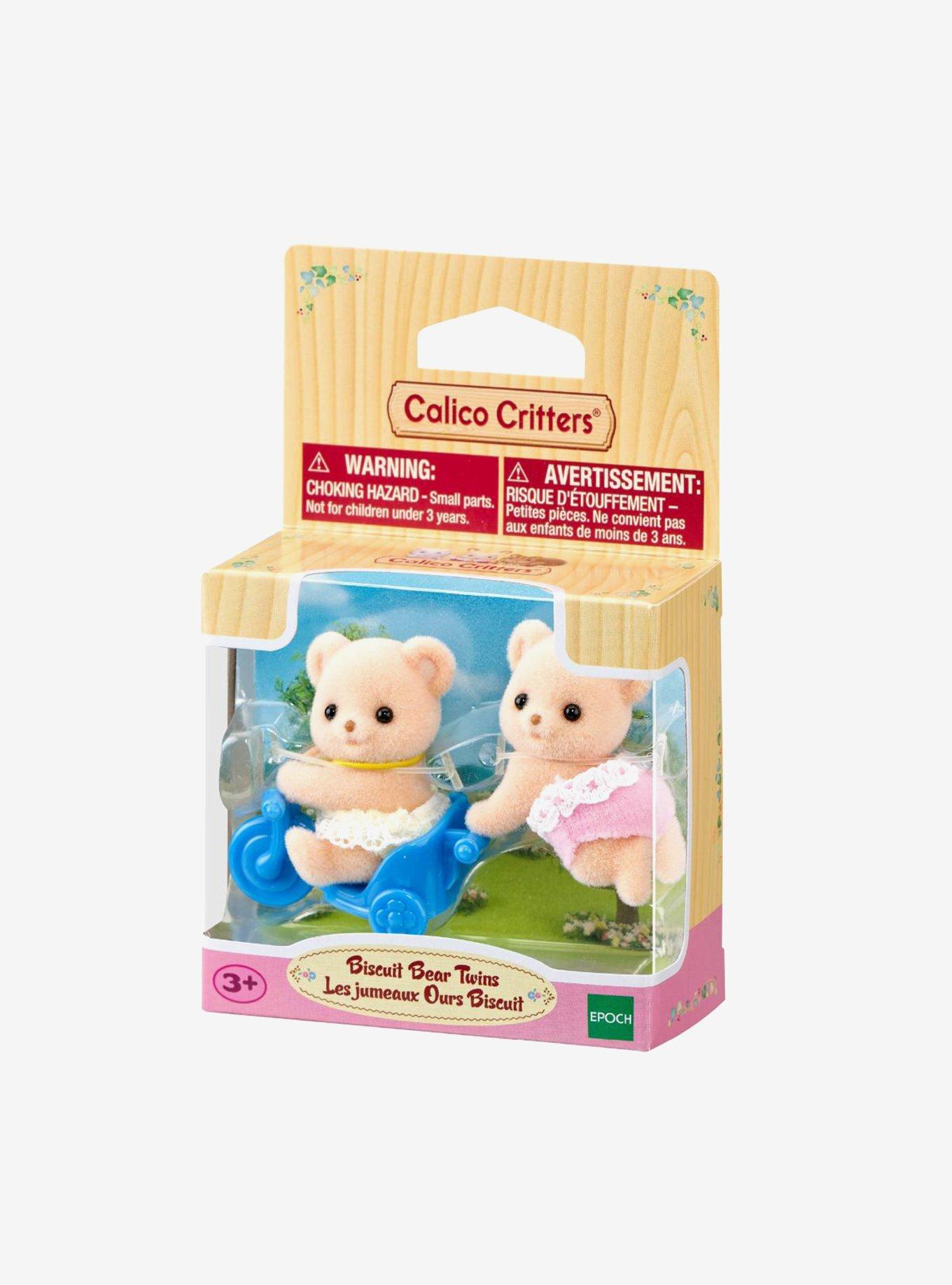 Calico Critters Biscuit Bear Twin Figure Set, , hi-res