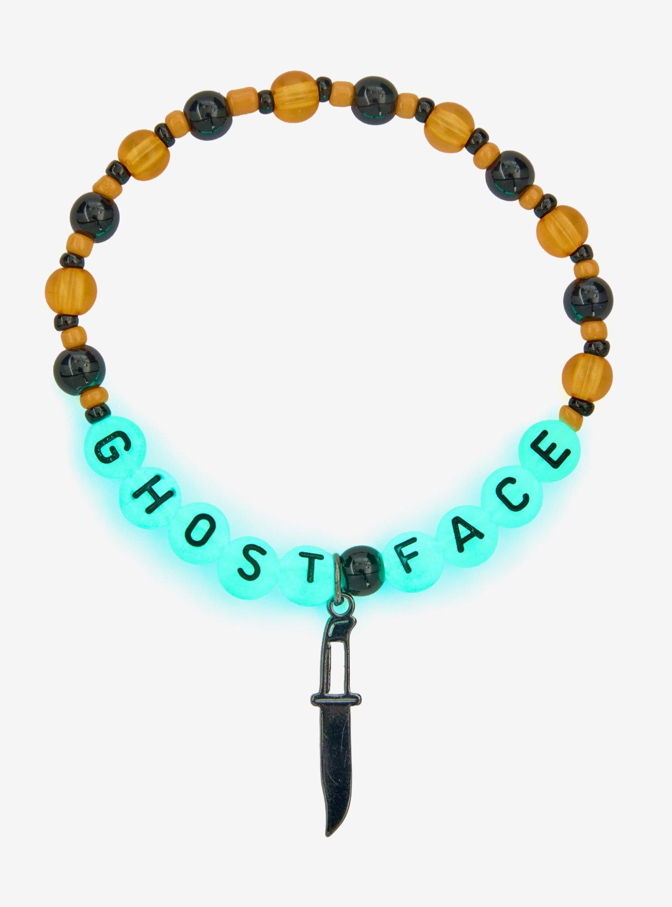 Ghost Face Glow-In-The-Dark Bracelet Set, , alternate - view 4