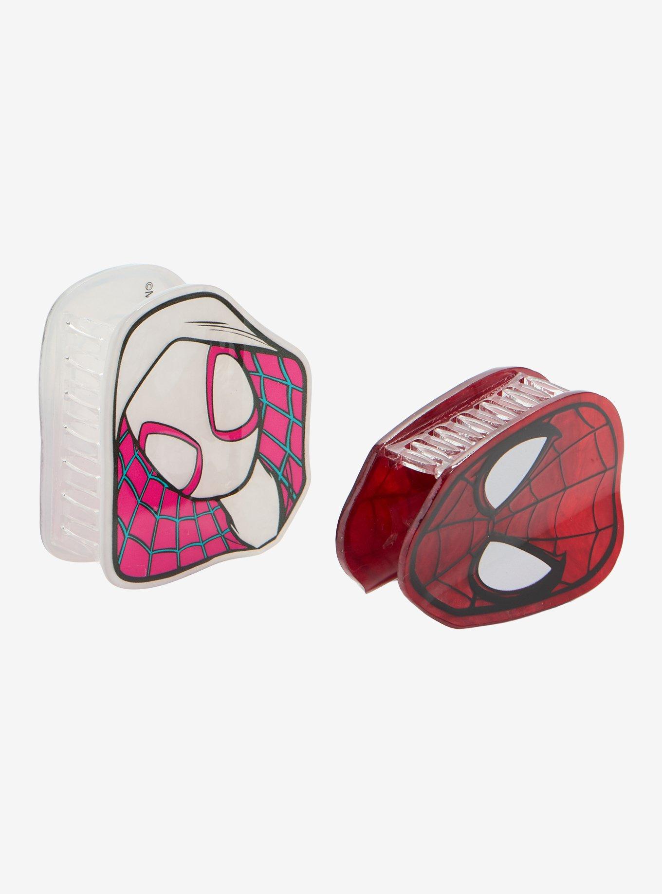 Marvel Spider-Man Spider-Gwen & Spider-Man Claw Hair Clip Set, , alternate - view 3