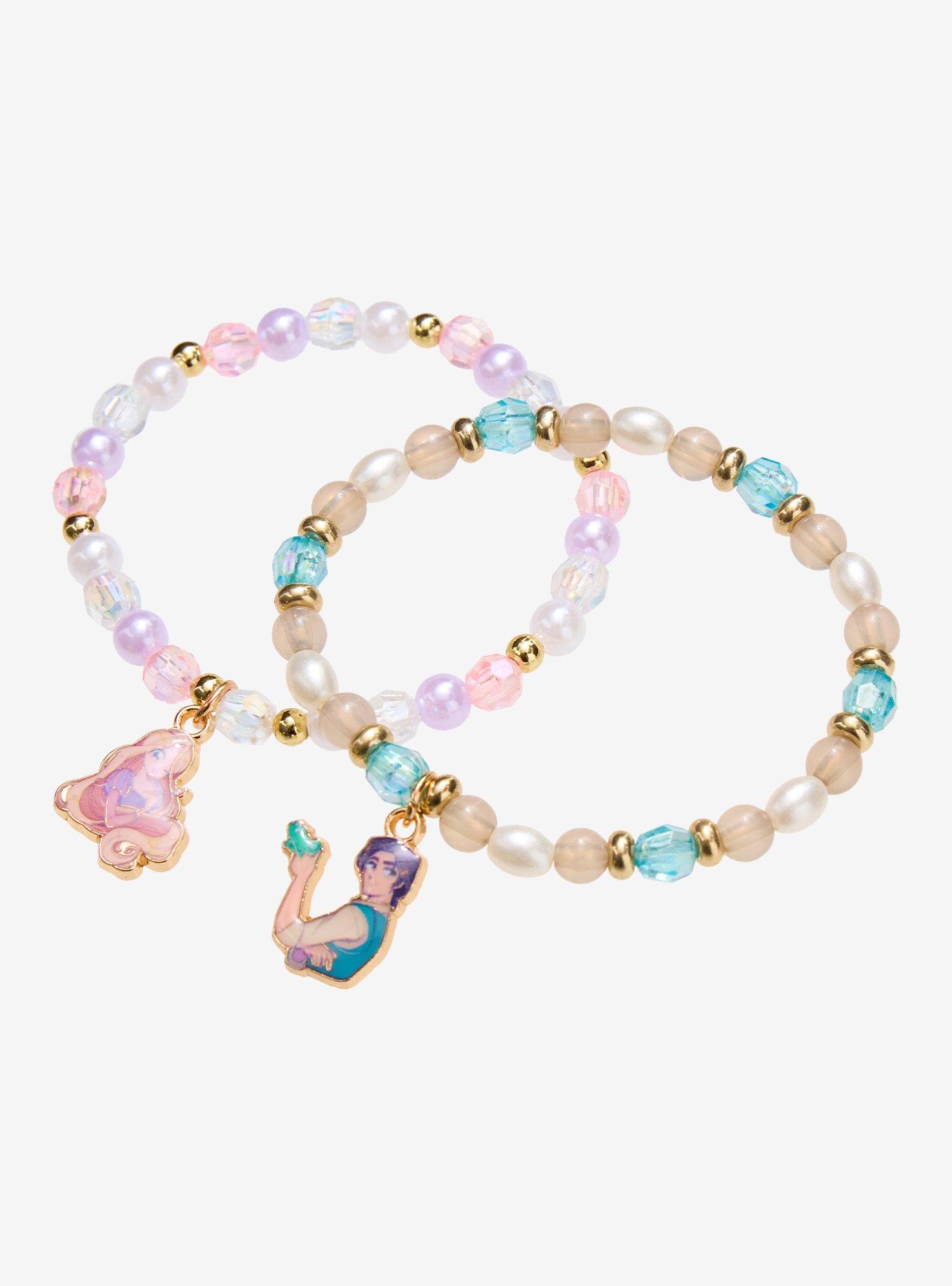 Disney Tangled Rapunzel & Flynn Bead Bracelet Set, , alternate - view 3