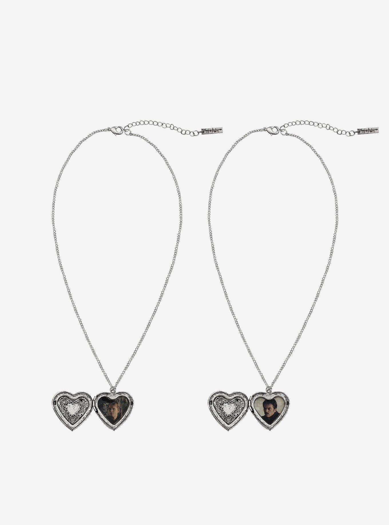 The Twilight Saga Charlie & Carlisle Locket Best Friend Necklace Set, , alternate - view 3
